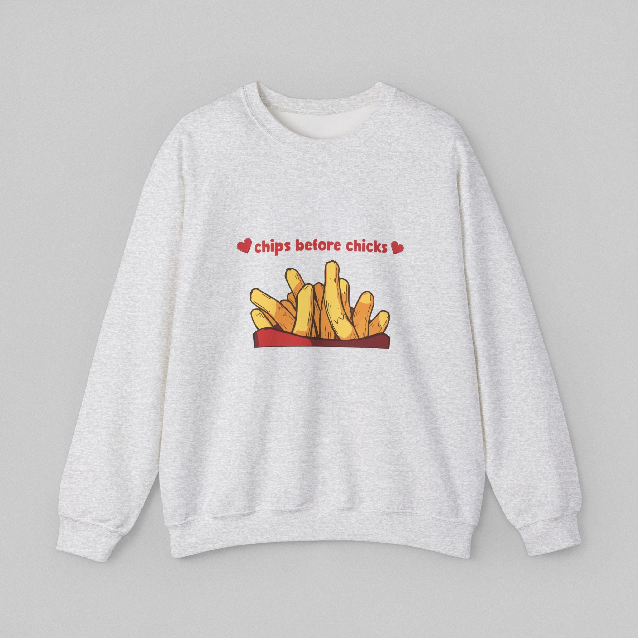 Chips before Chicks! Men's Sweatshirt