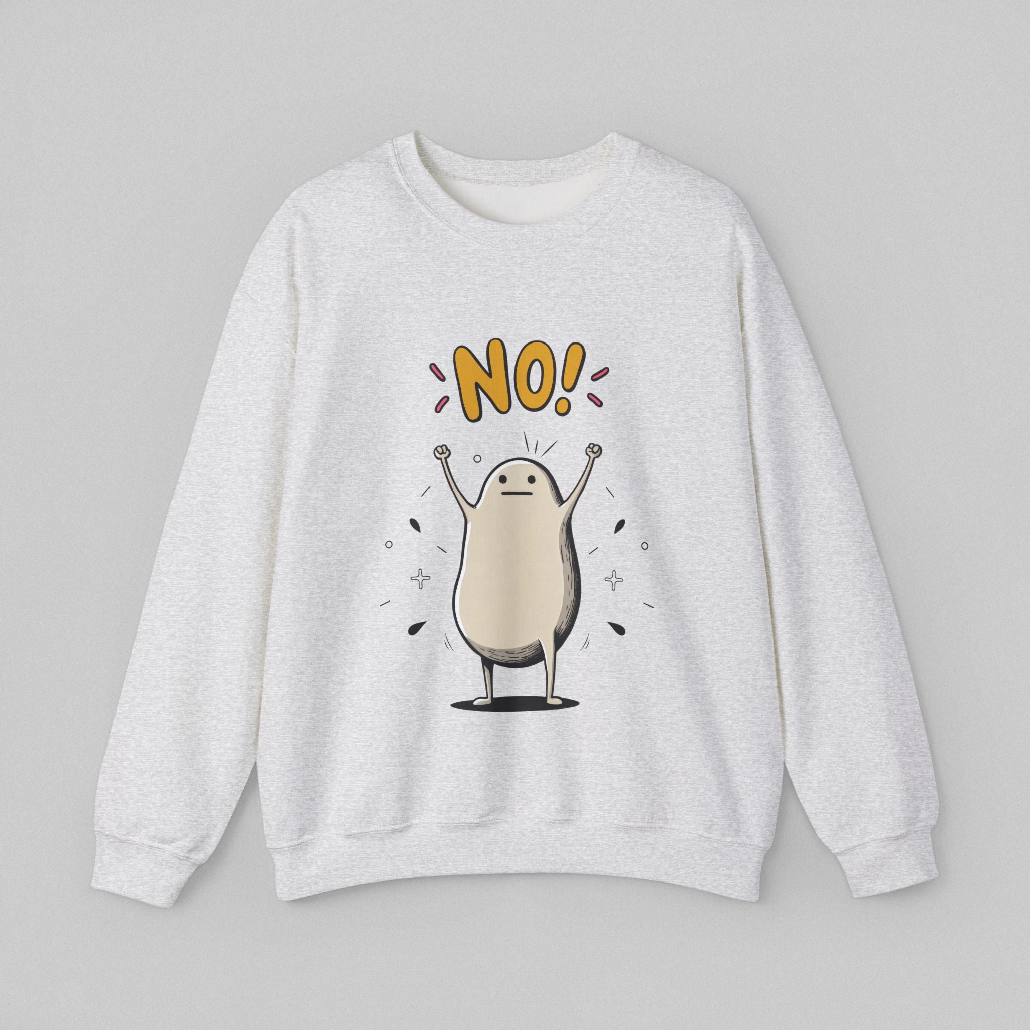 Blob Says NO! Sweatshirt for Men