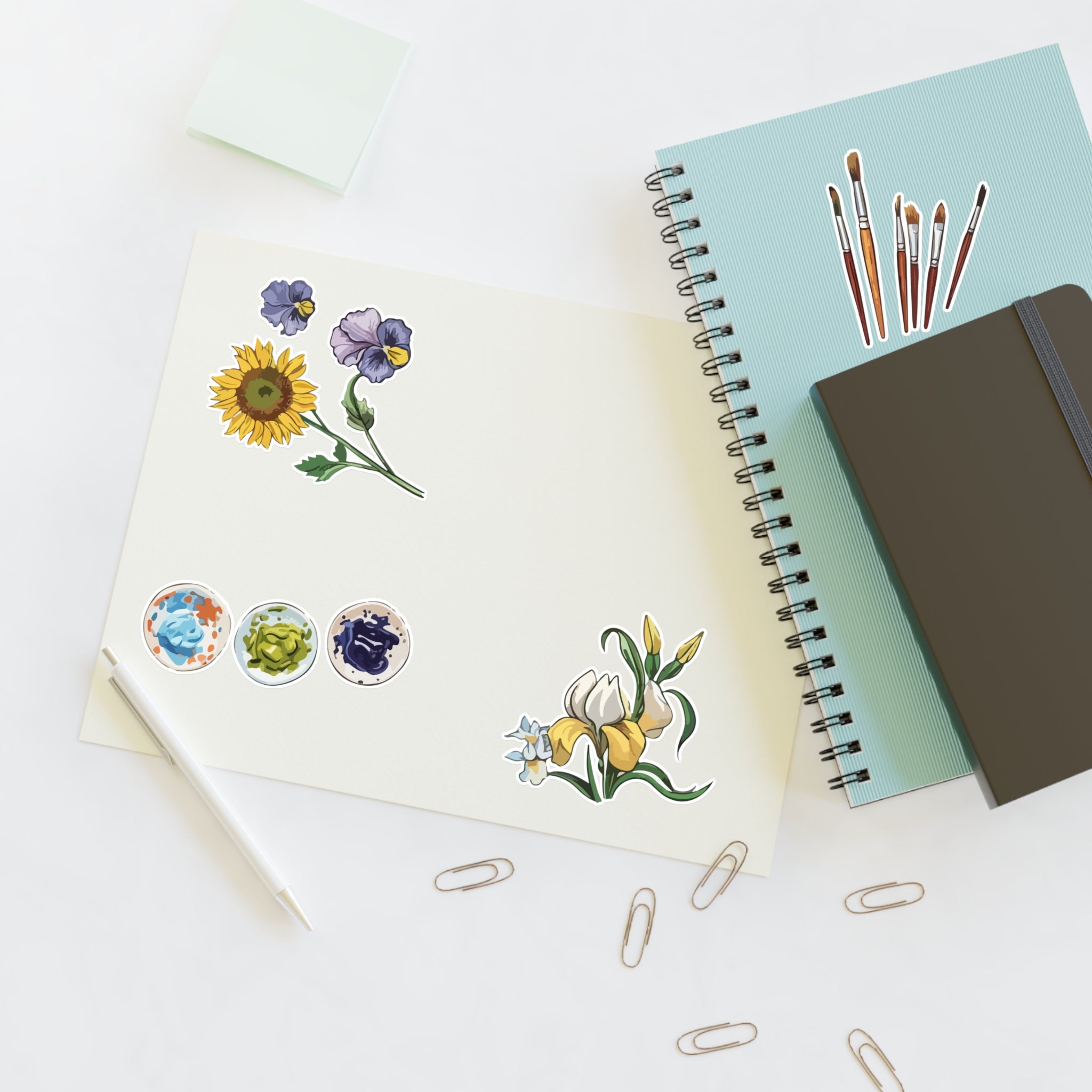 Art Vibes Sticker Sheet