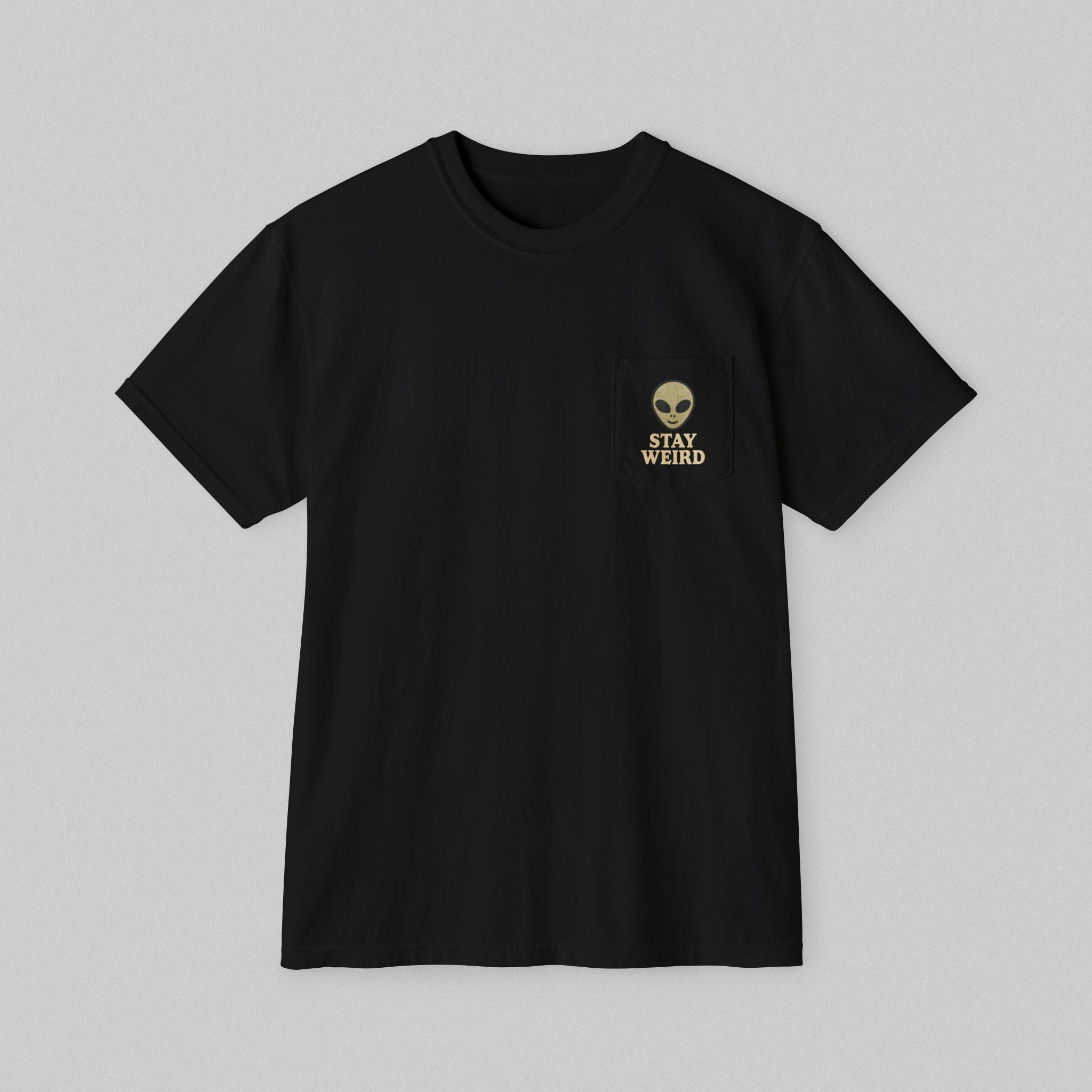 Stay Weird! Women's Pocket T-Shirt