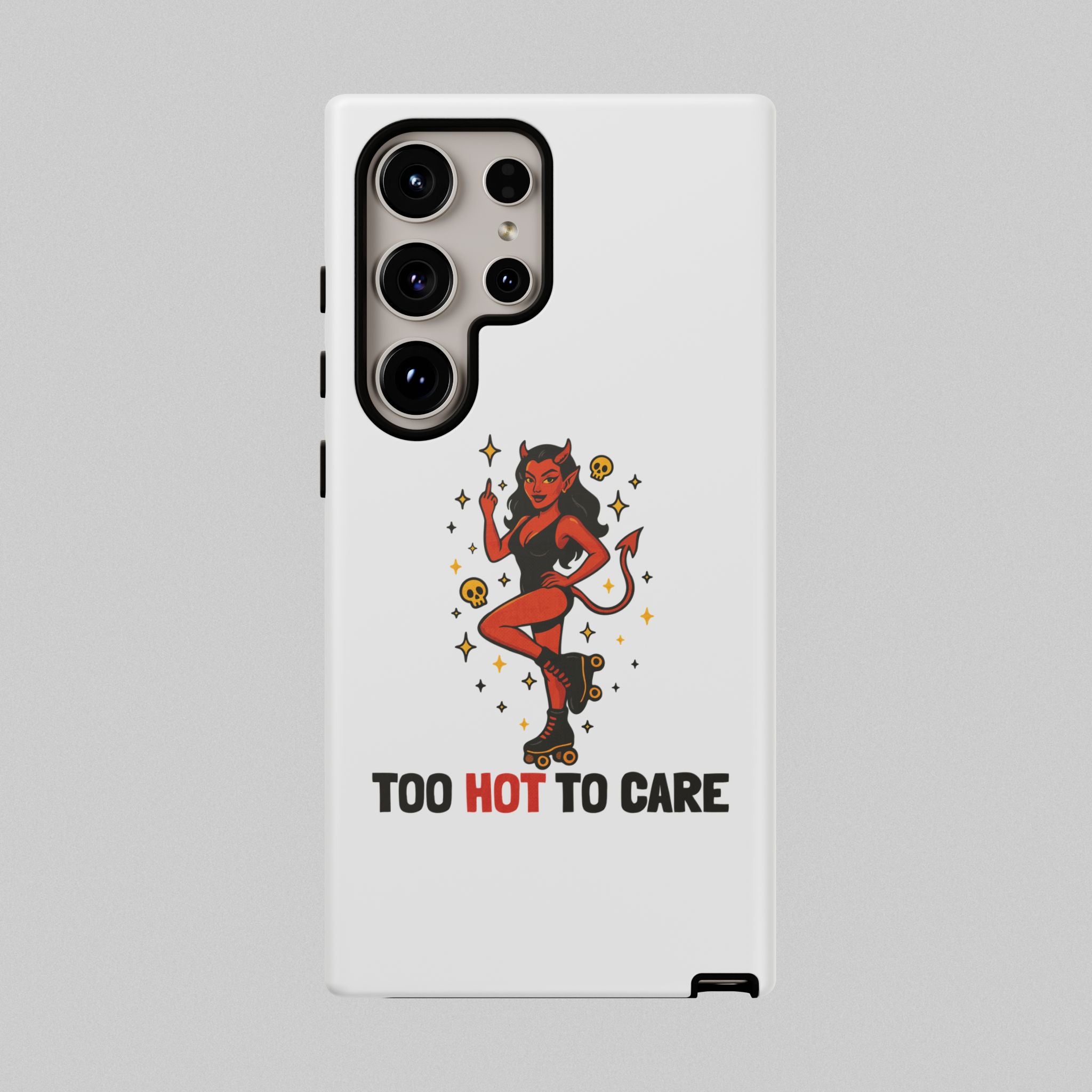 Too Hot to Care! Phone Case