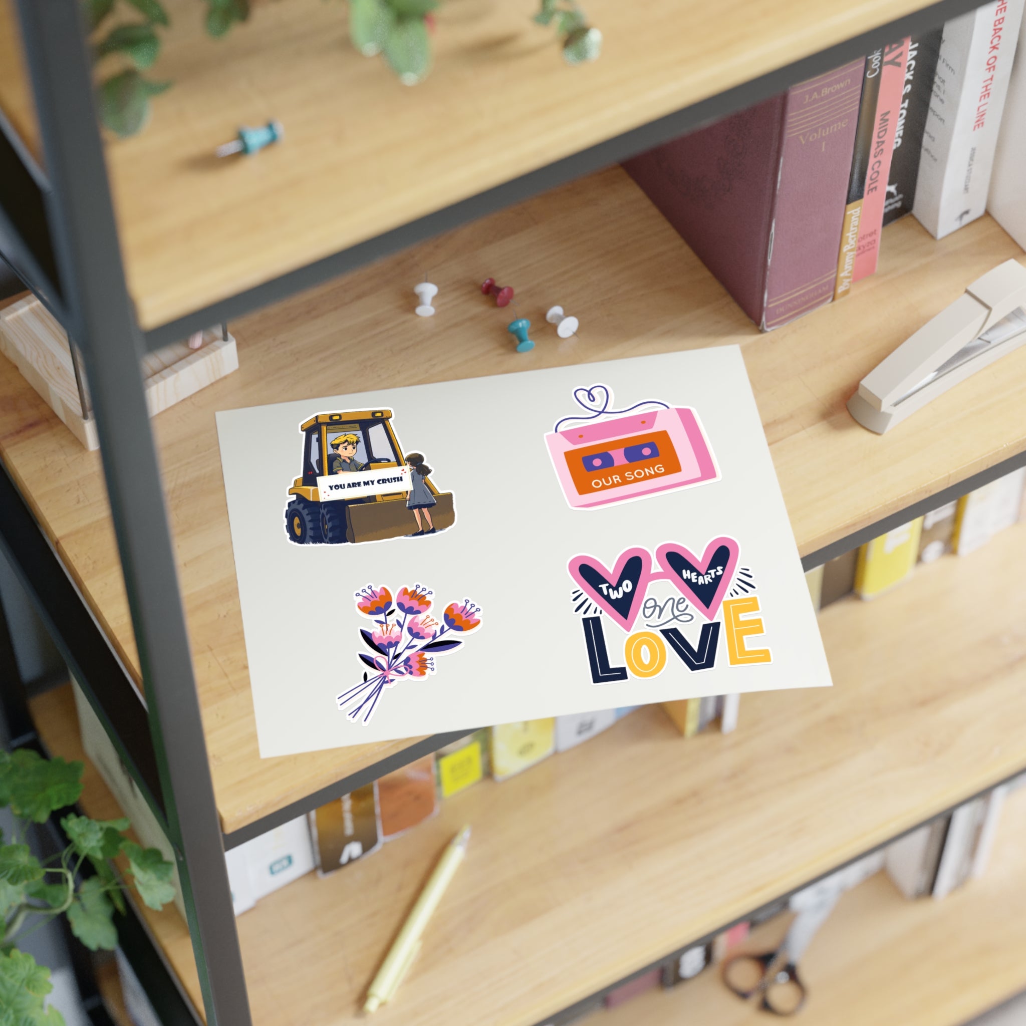 Love Struck! Sticker Set