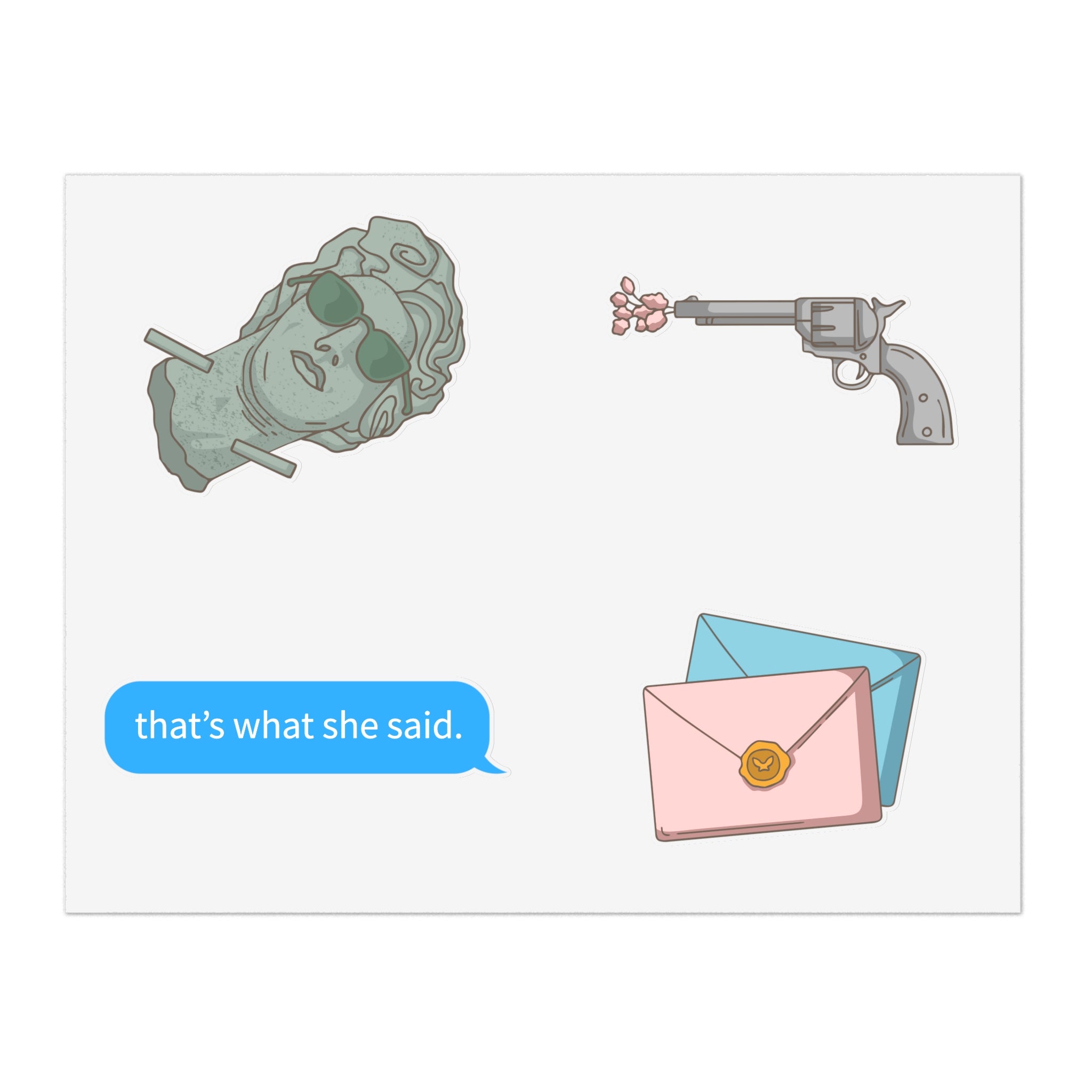 Retro Pop Sticker Set