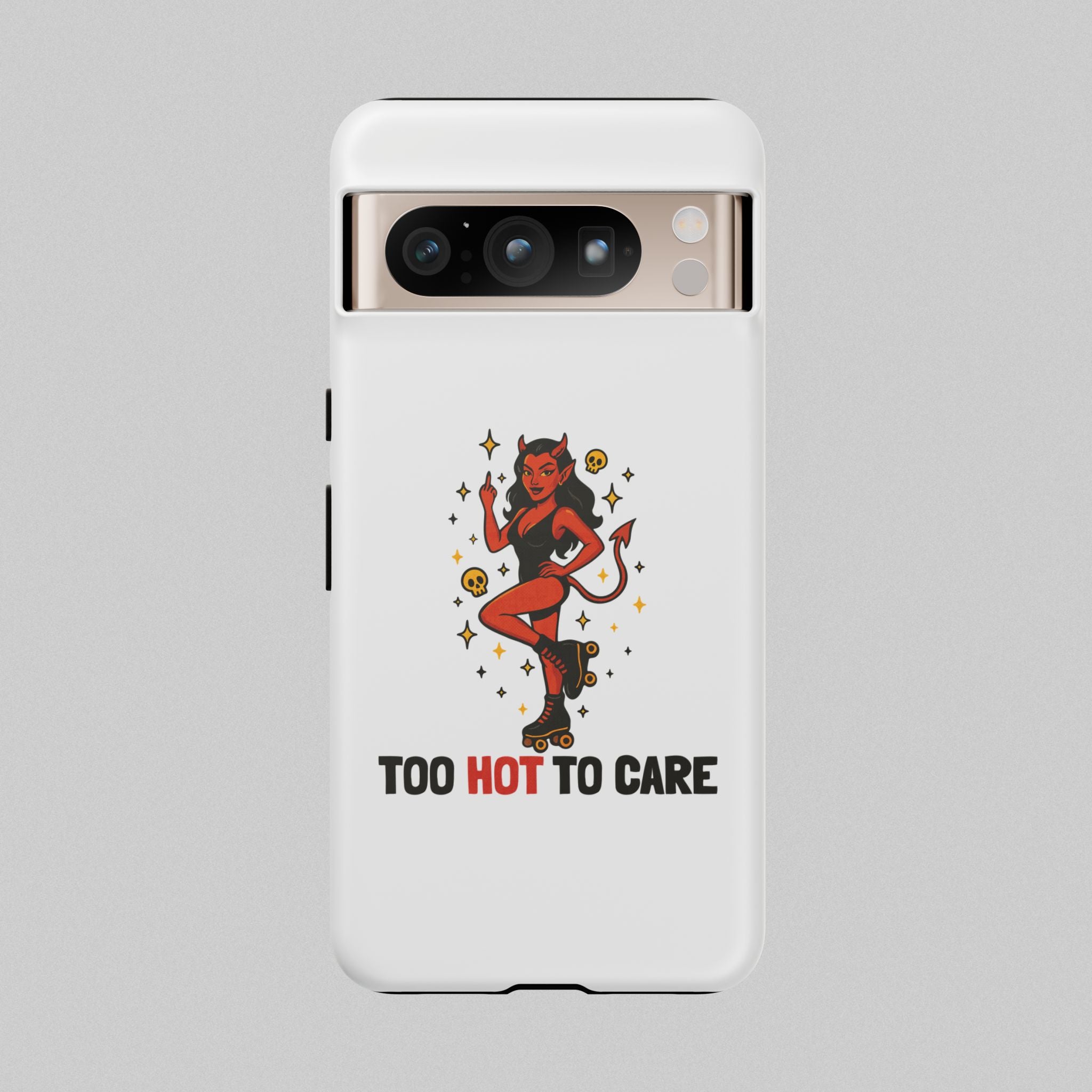 Too Hot to Care! Phone Case