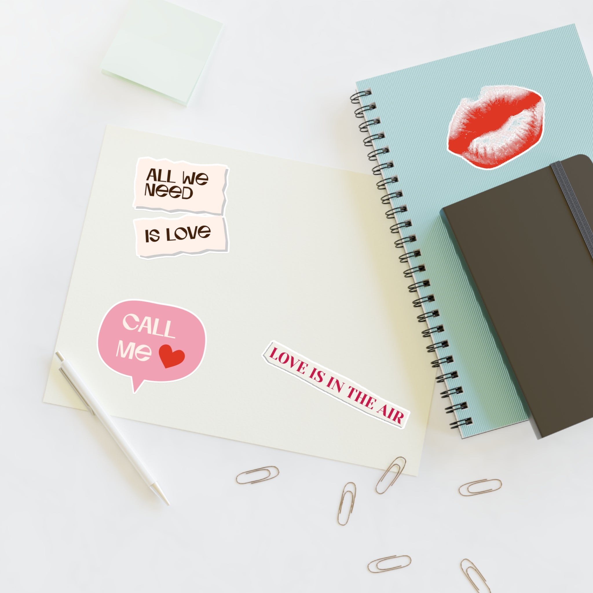 Love is in the air! Sticker Sheet