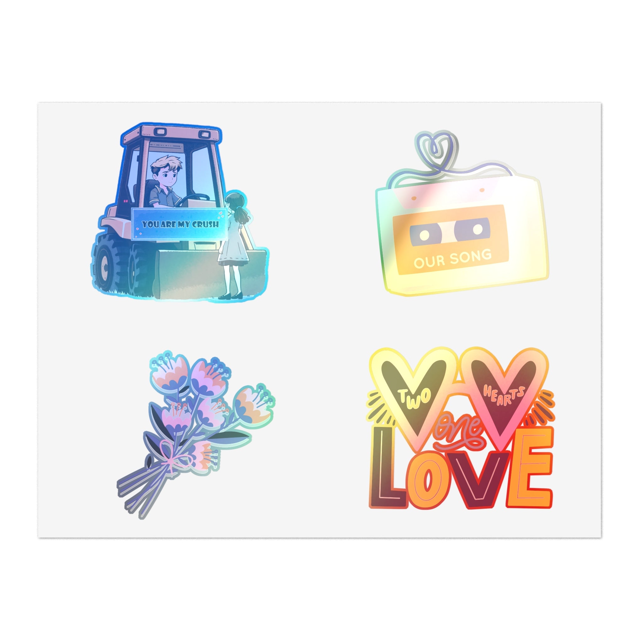 Love Struck! Sticker Set