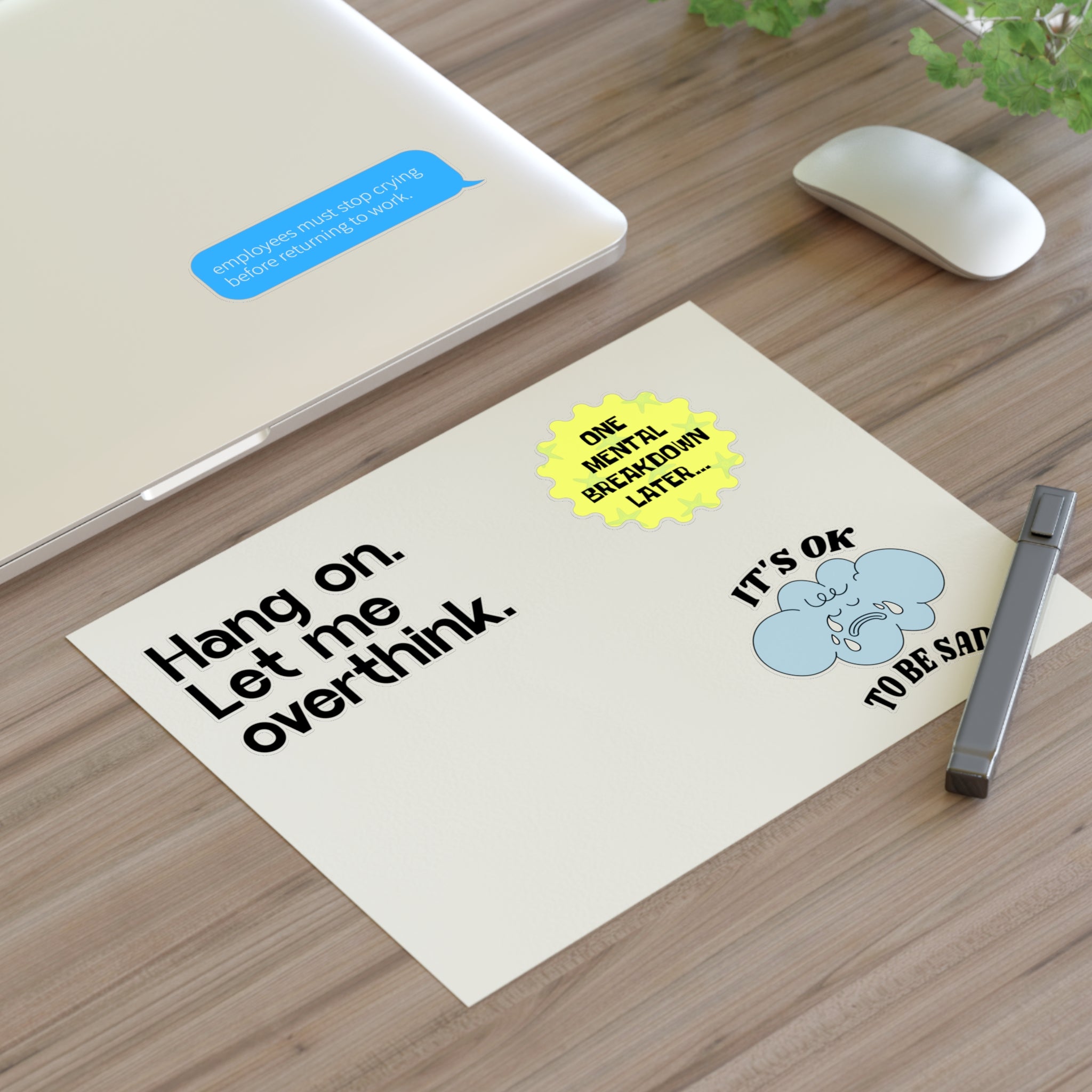 Certified Overthinker Sticker Set