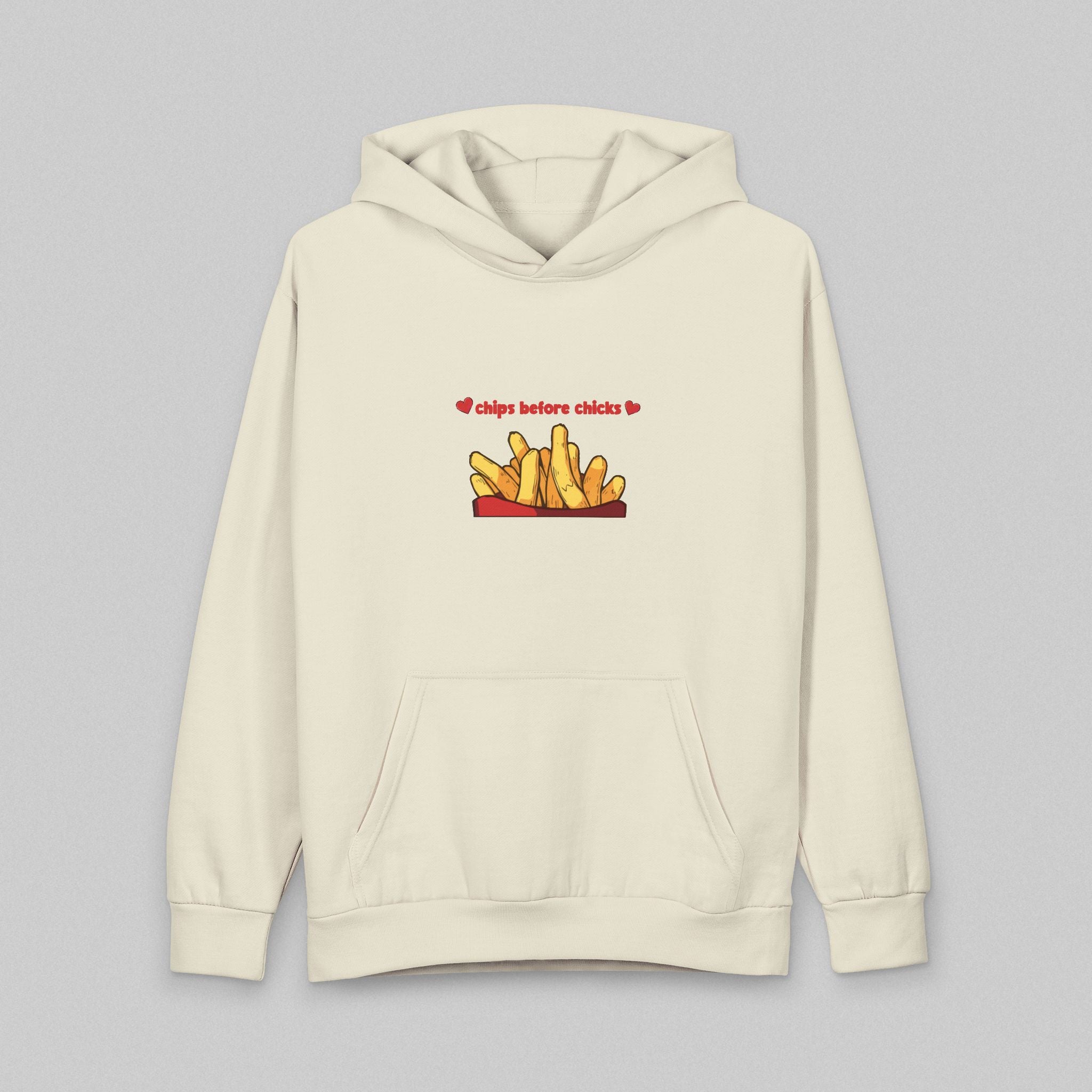 Chips before Chicks! Men's Hoodie