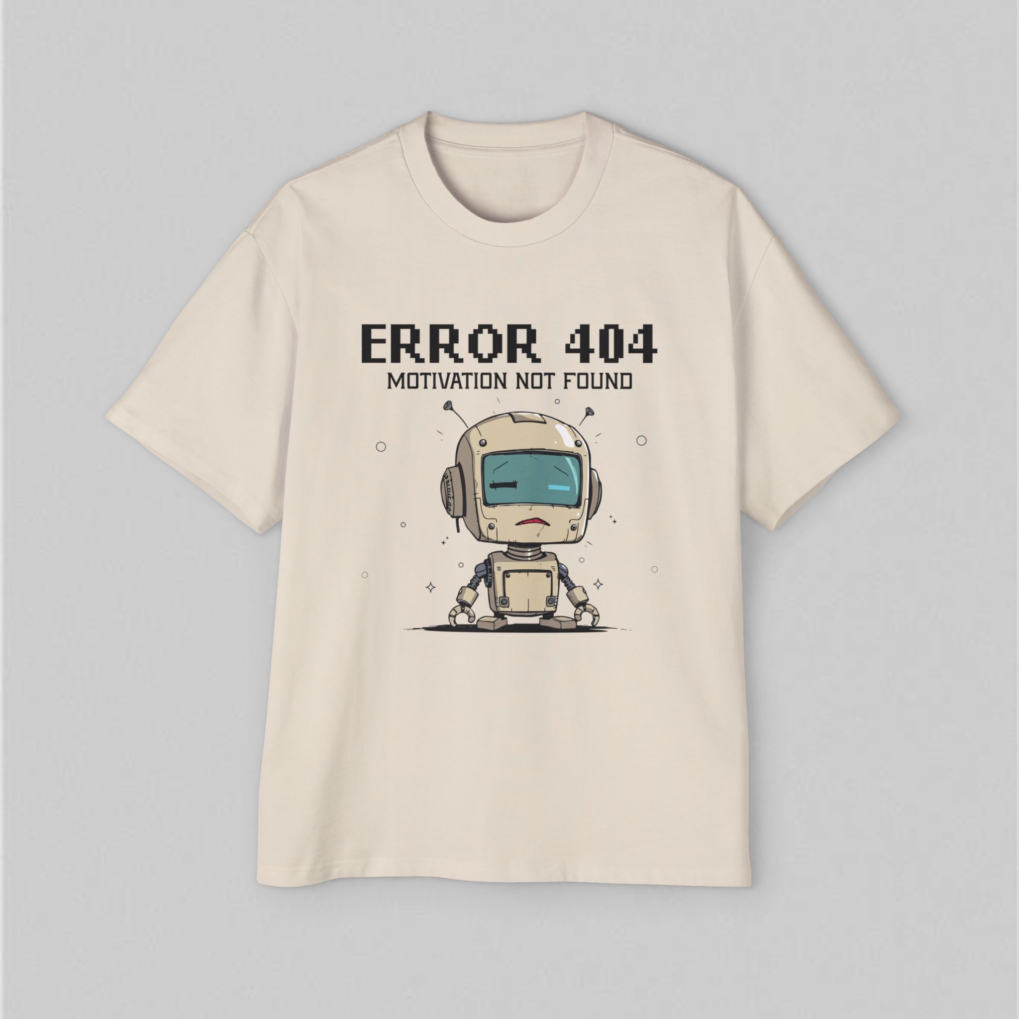 Error 404! Men's Oversized T-Shirt