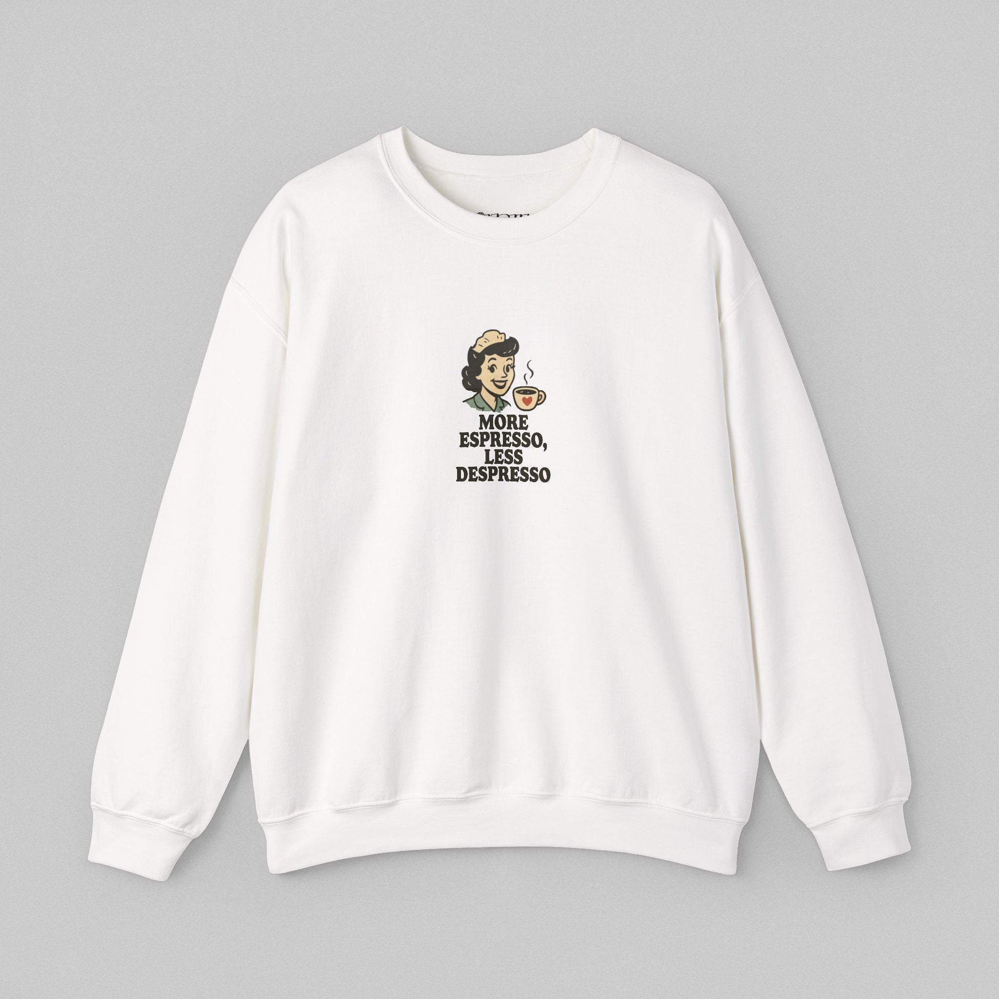 More Espresso Less Depresso! Men’s Sweatshirt