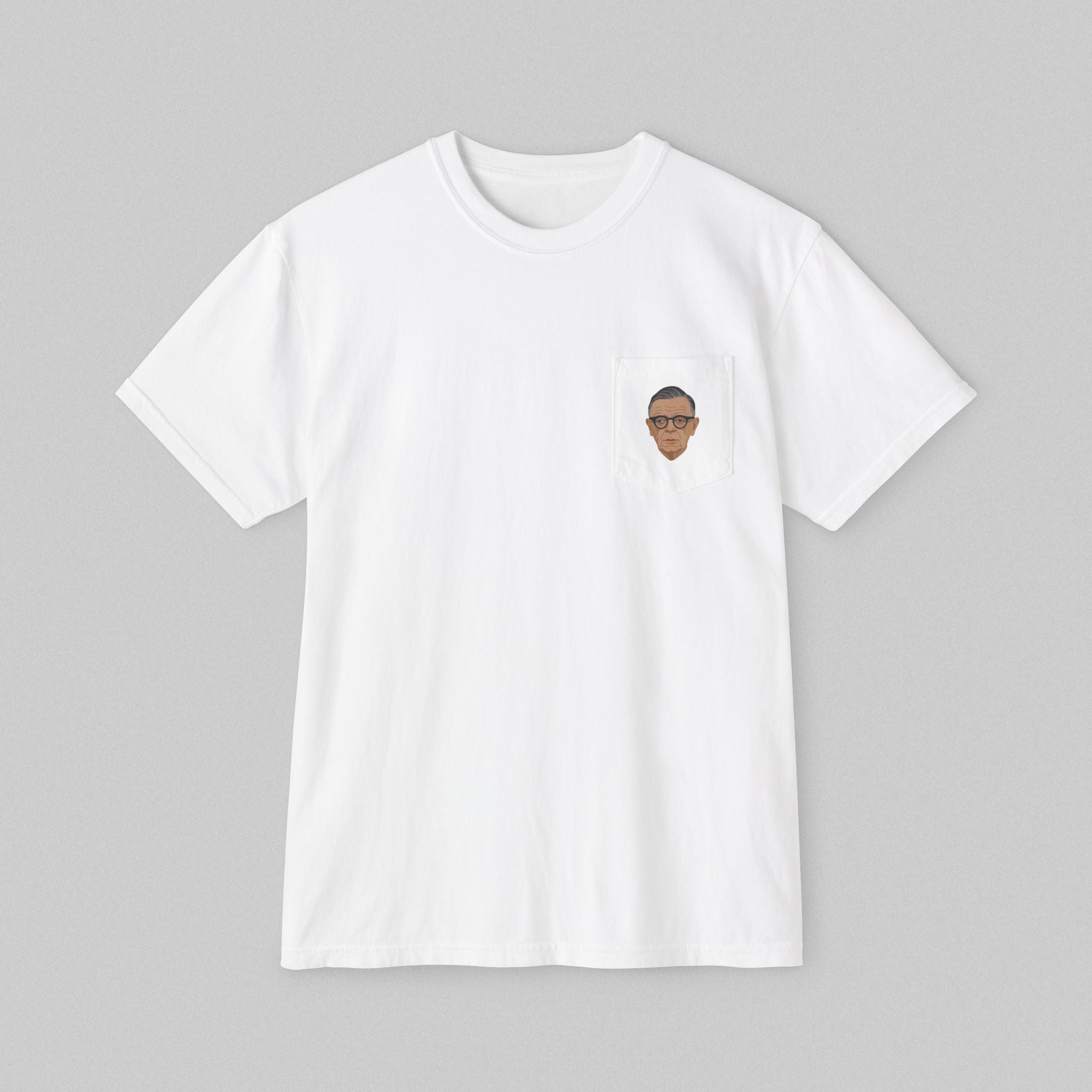 Hell Is Other People - Sartre! Pocket T-Shirt