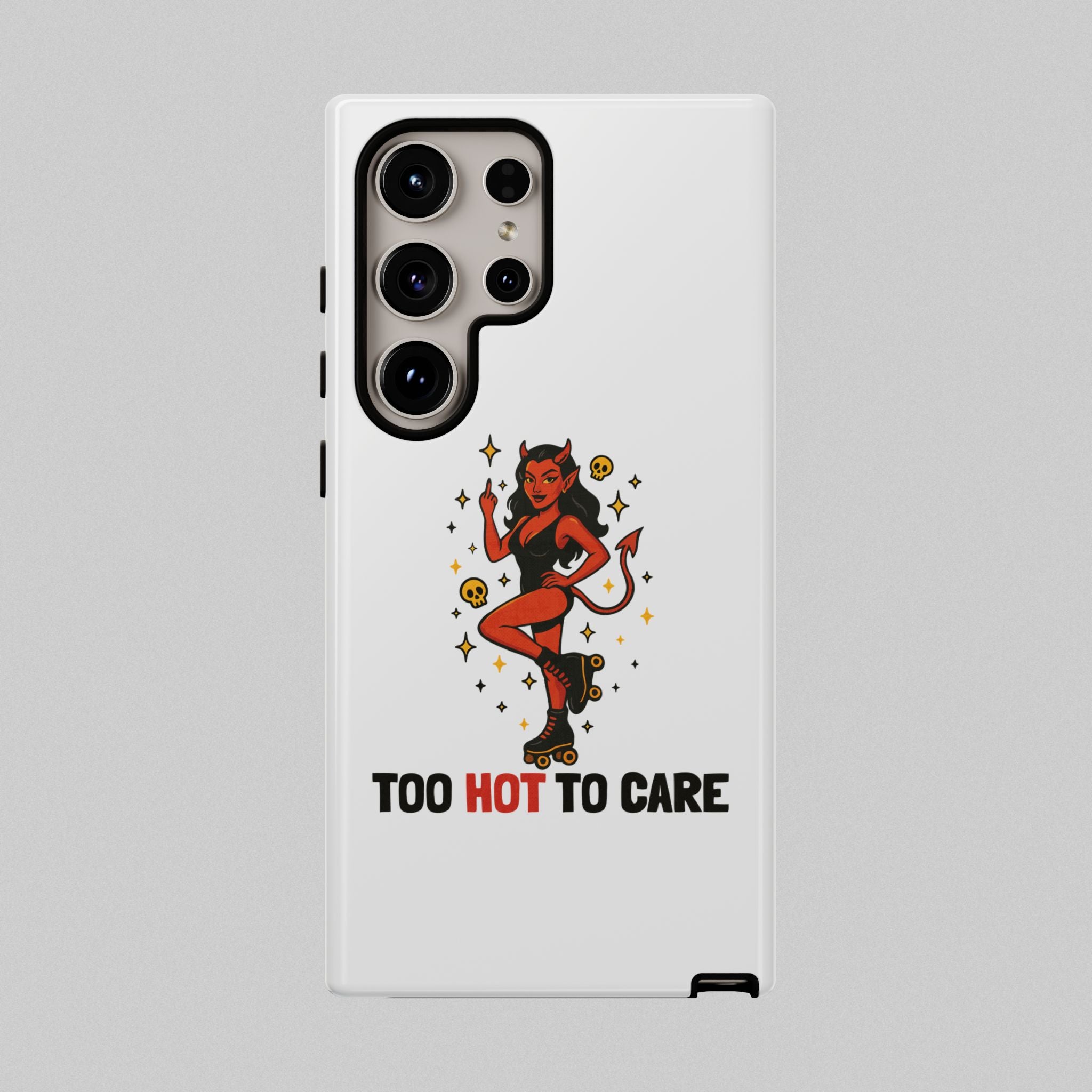 Too Hot to Care! Phone Case