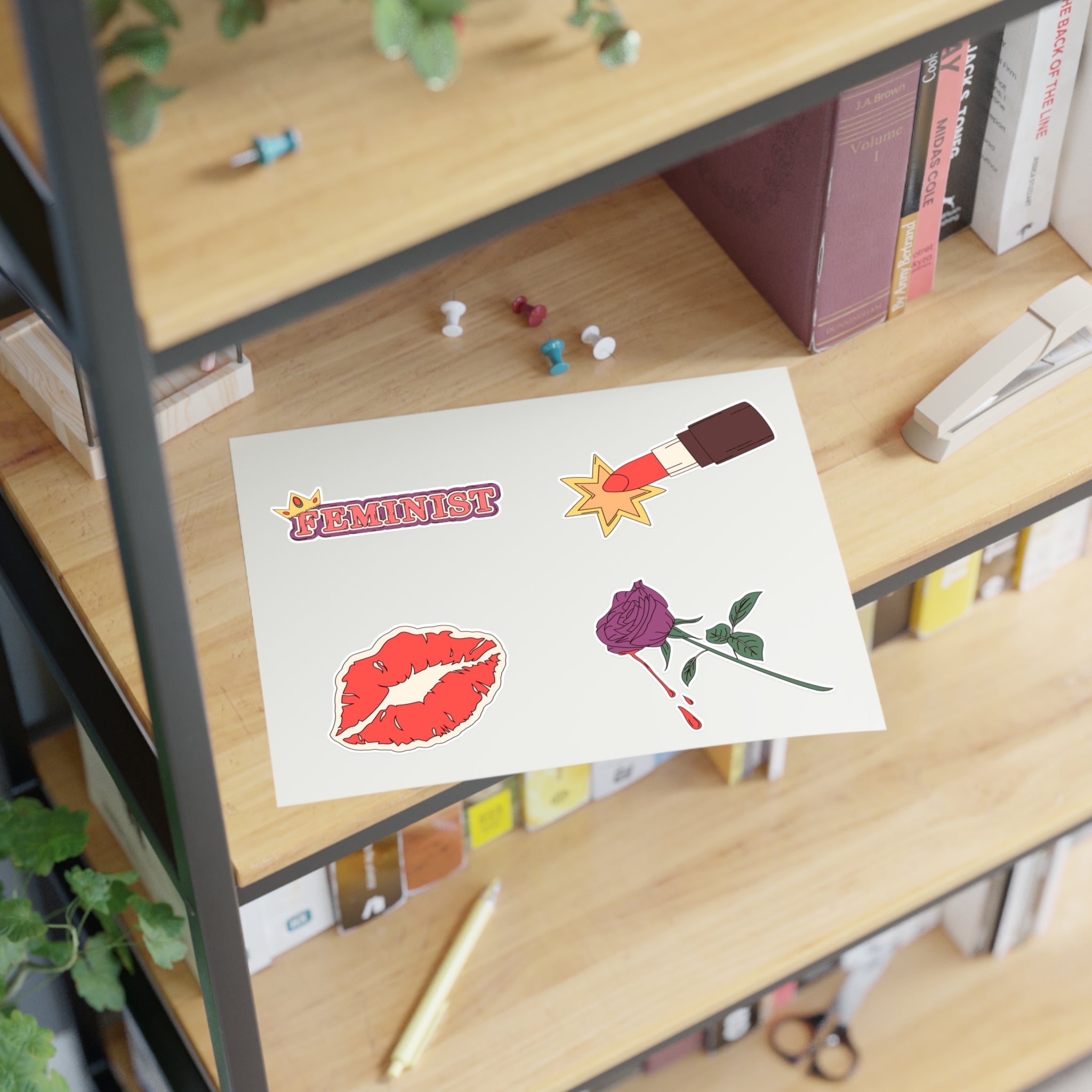 Feminist AF! Sticker Set