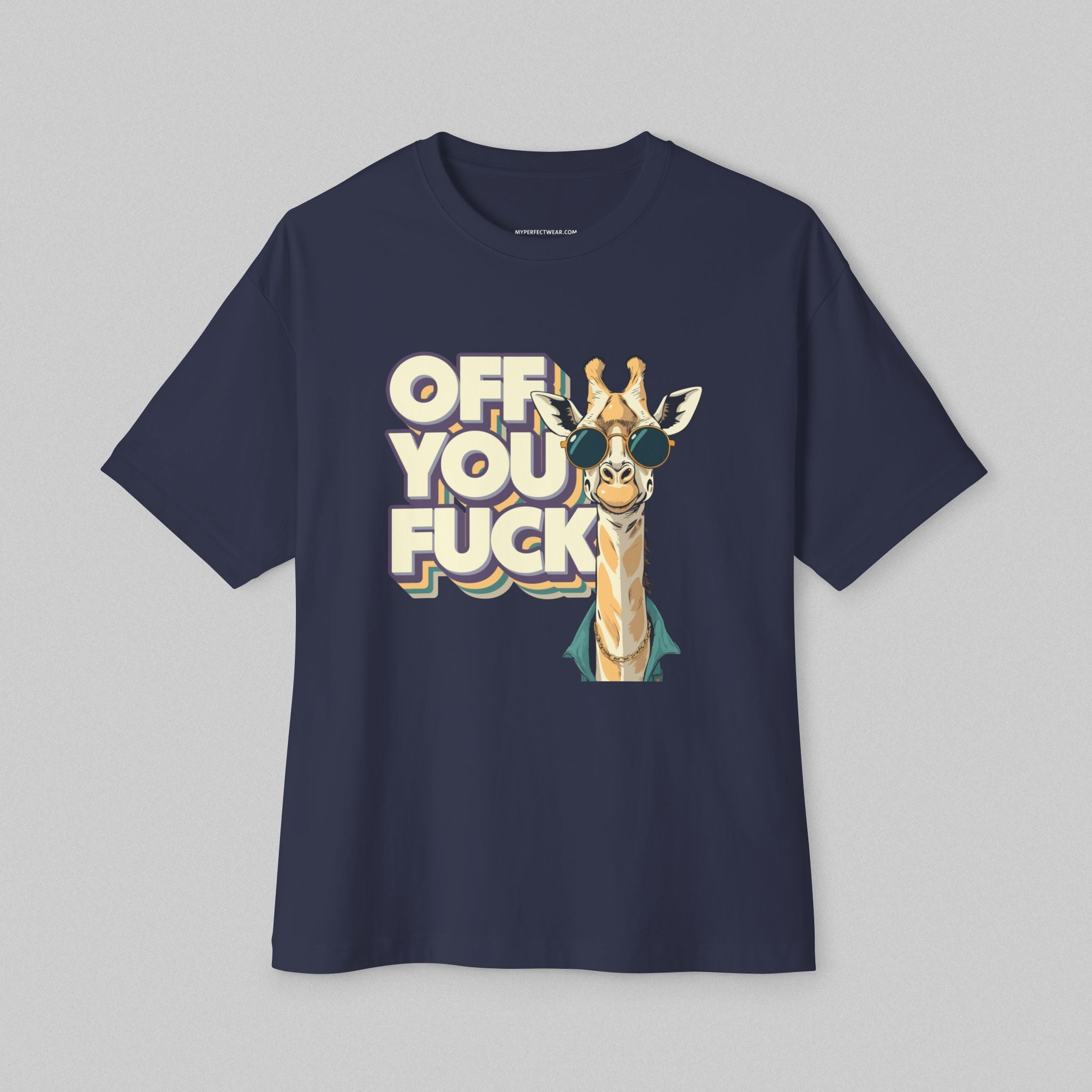 Off You Fuck Men’s Oversized T-Shirt