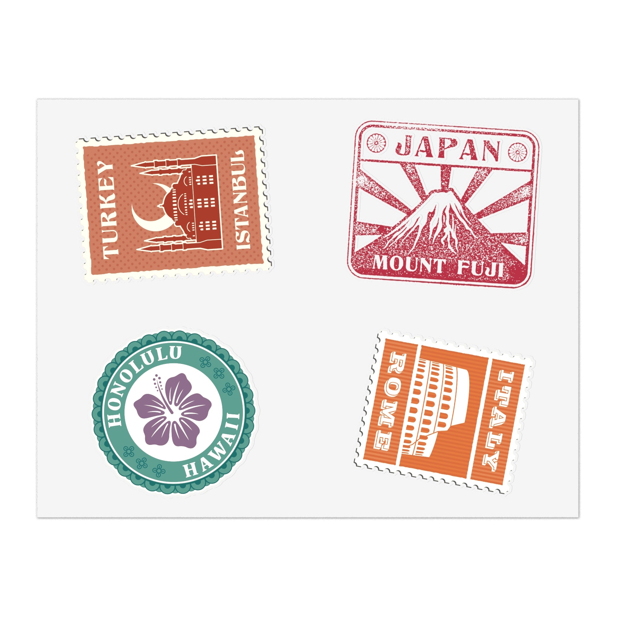 Around The World! Sticker Pack