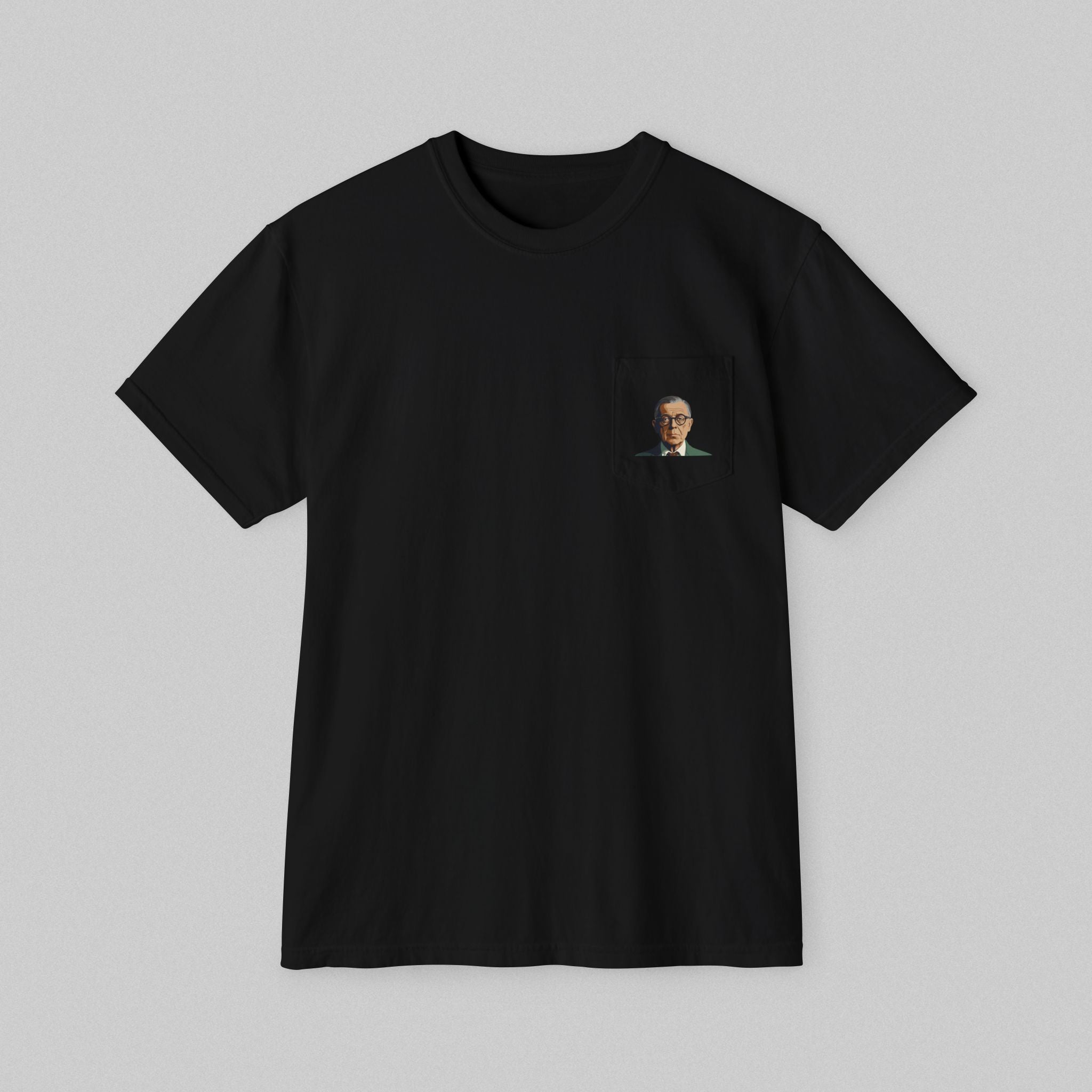 Man condemned - Sartre Men's Pocket T-Shirt