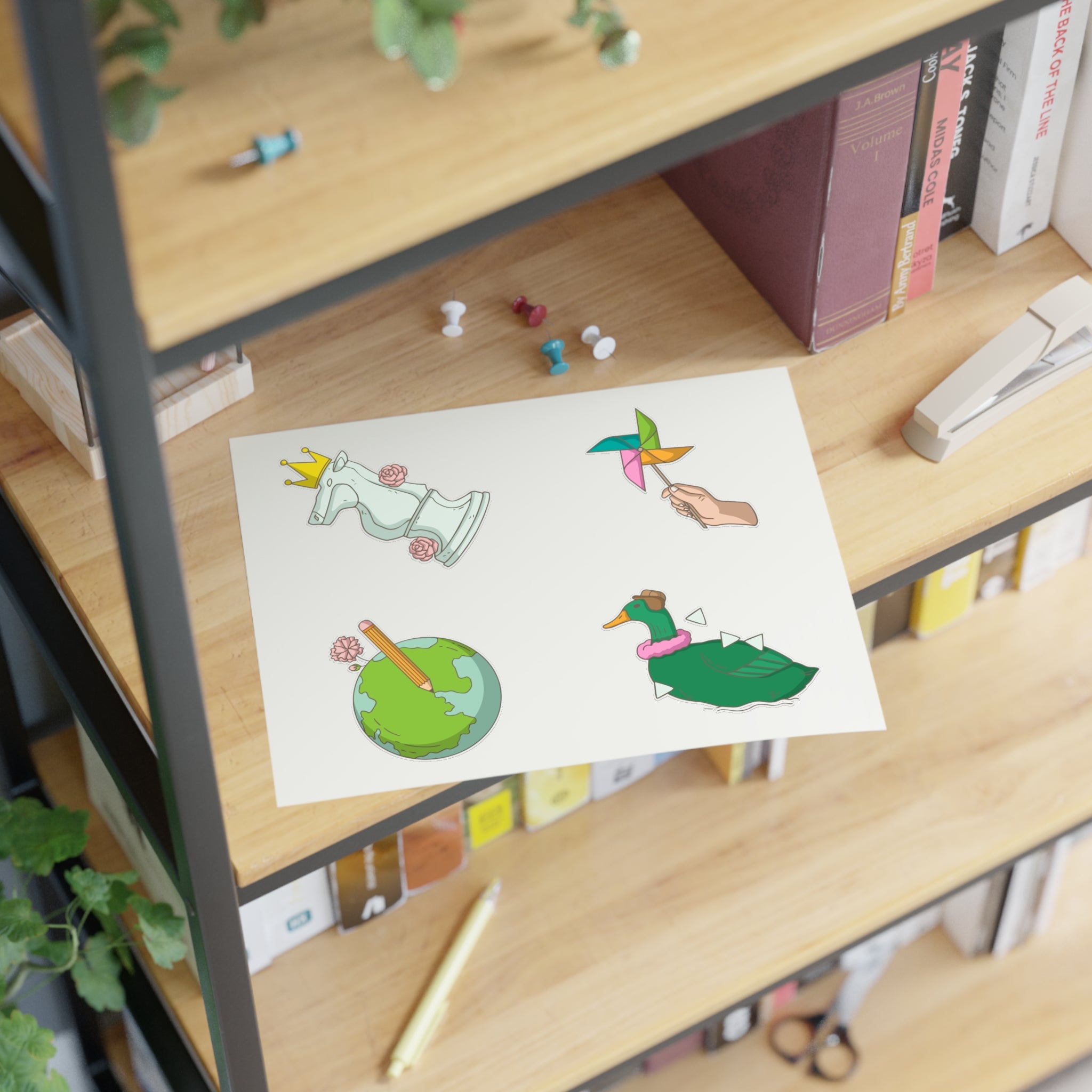 Feel-Good Mood Stickers