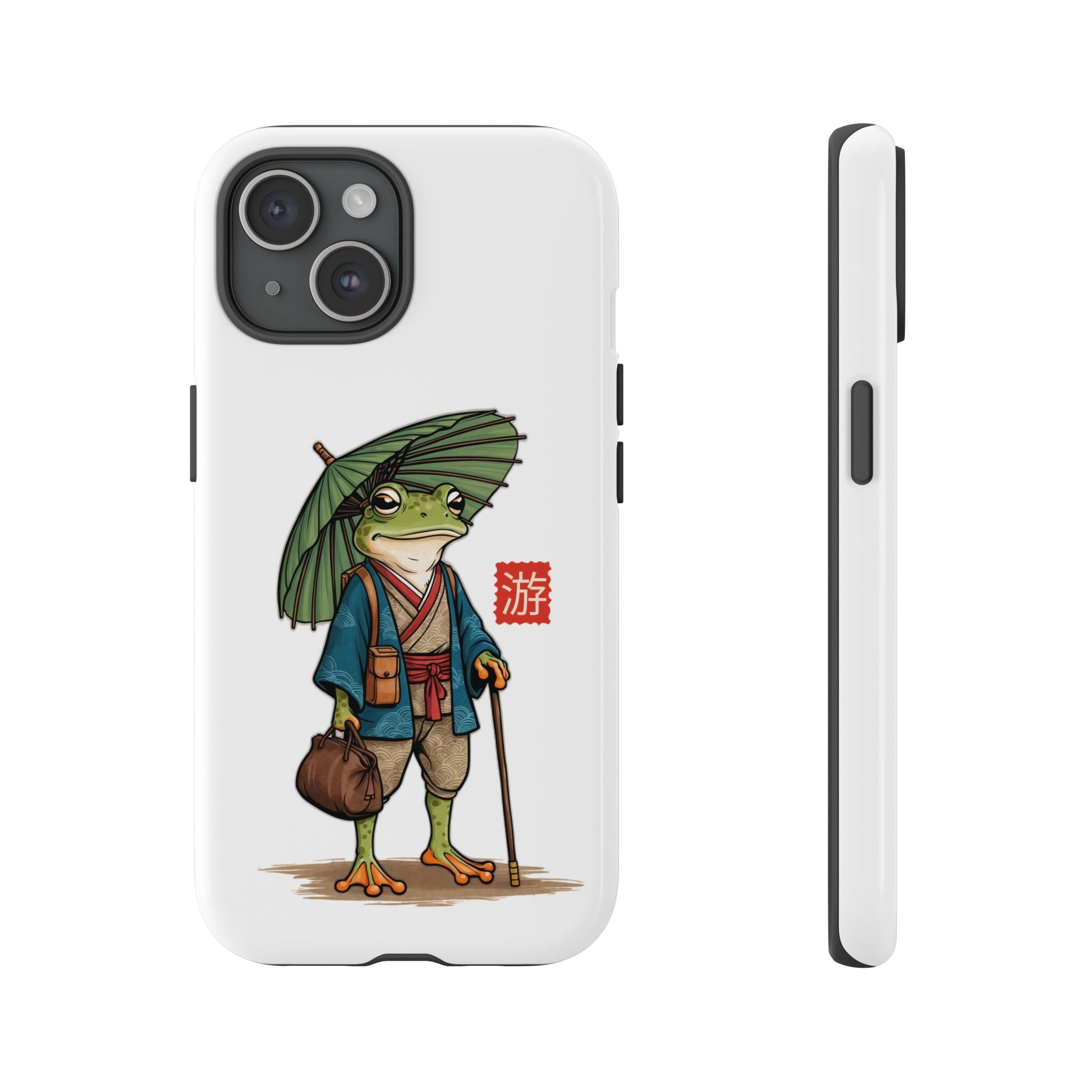 Traveling Frog! Phone Case