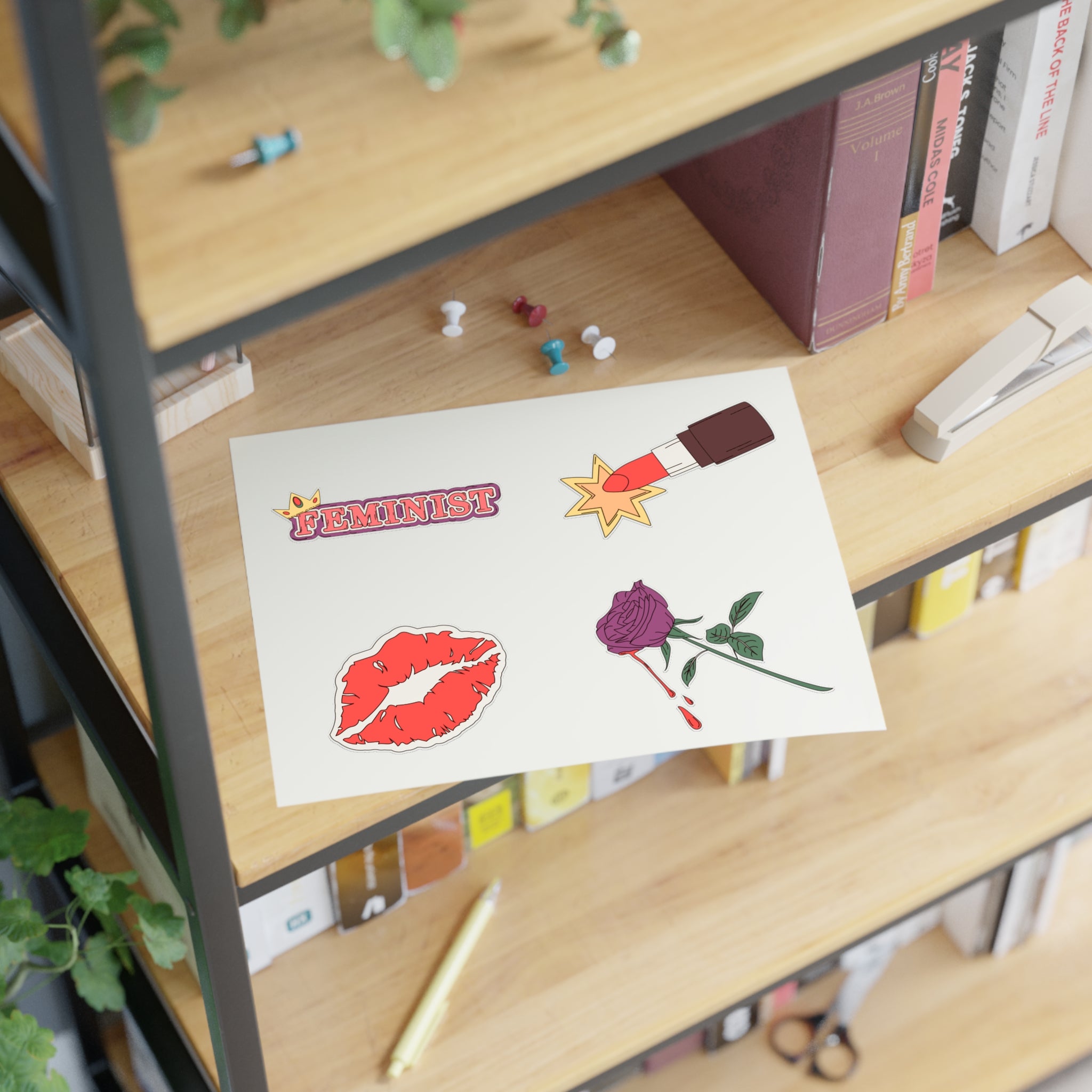 Feminist AF! Sticker Set