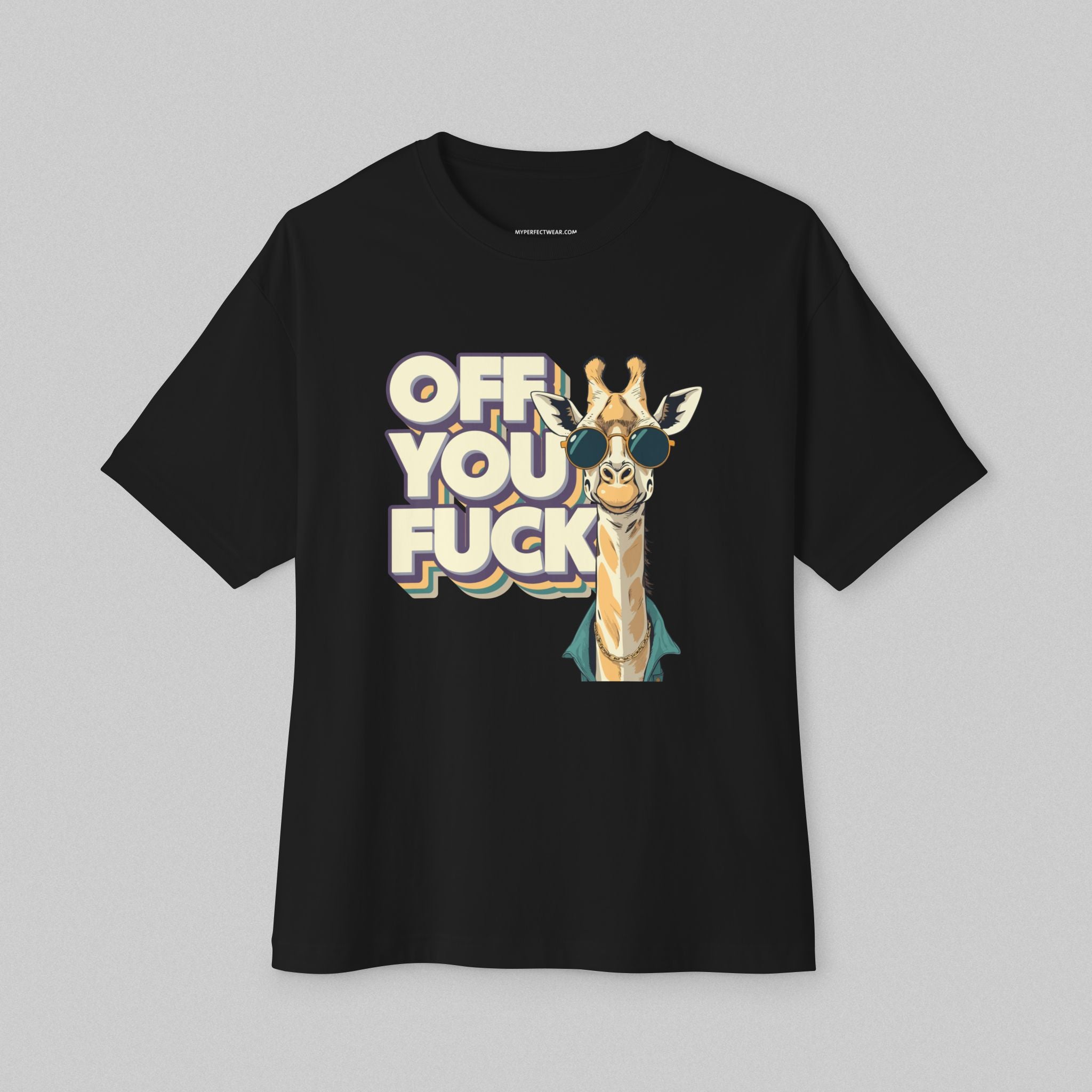 Off You Fuck Men’s Oversized T-Shirt