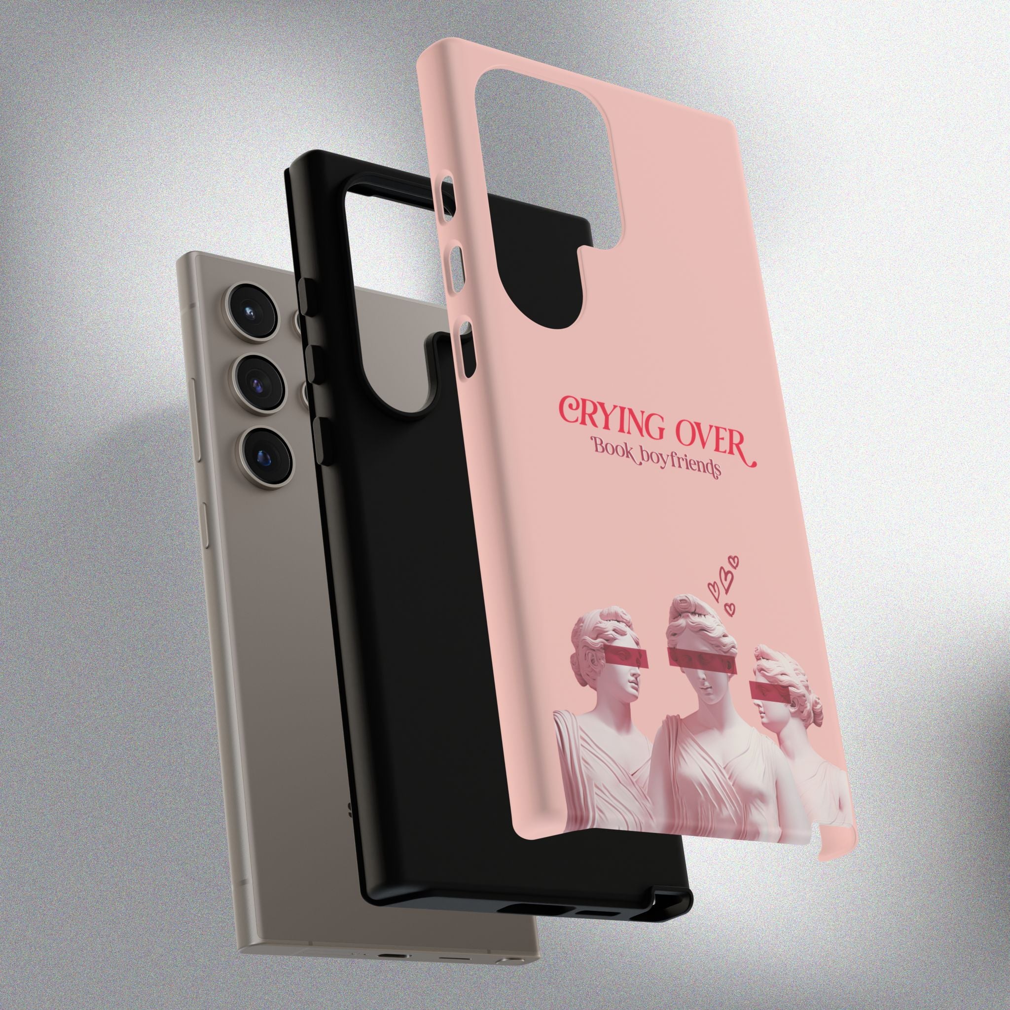 Crying Over Book Boyfriends! Phone Case