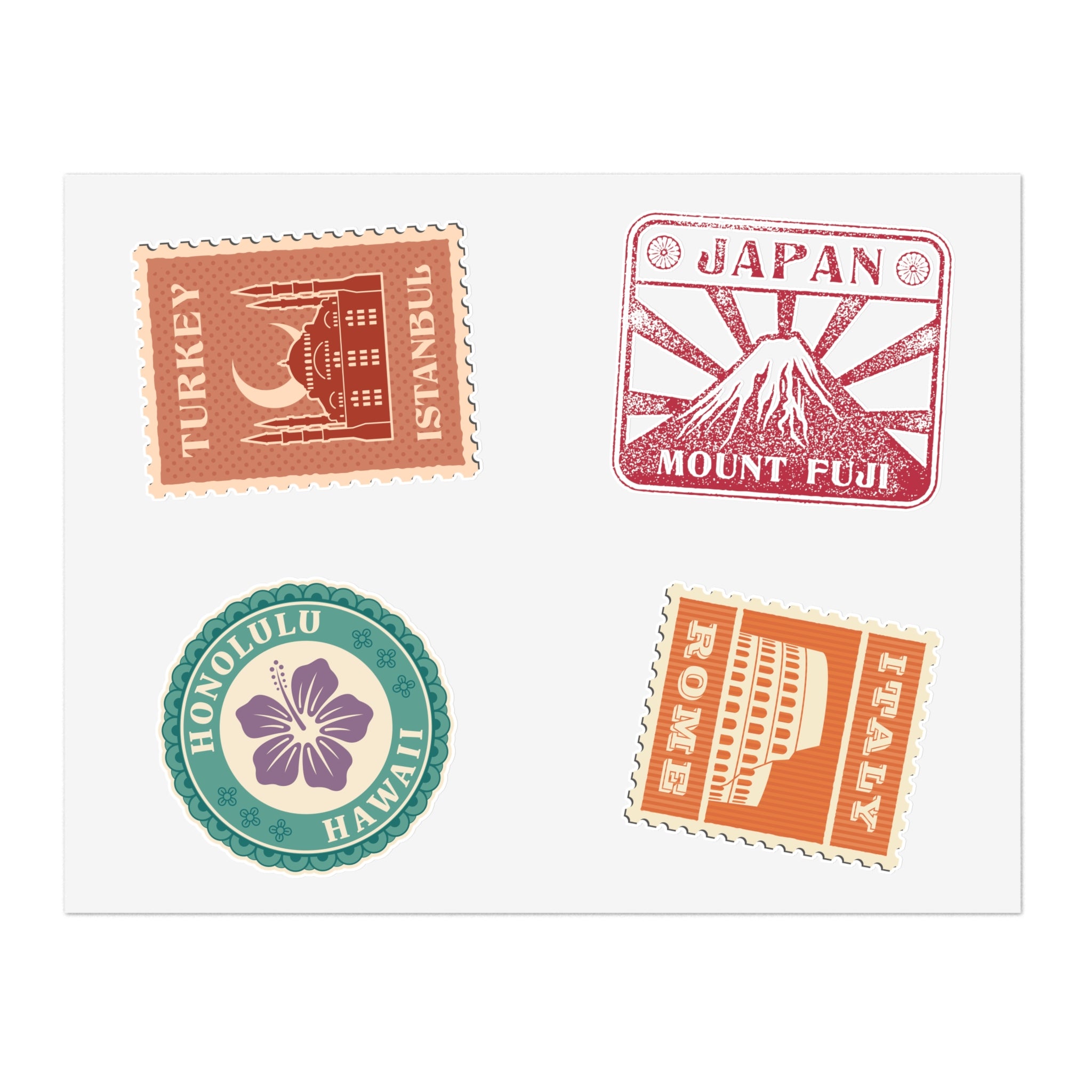 Around The World! Sticker Pack