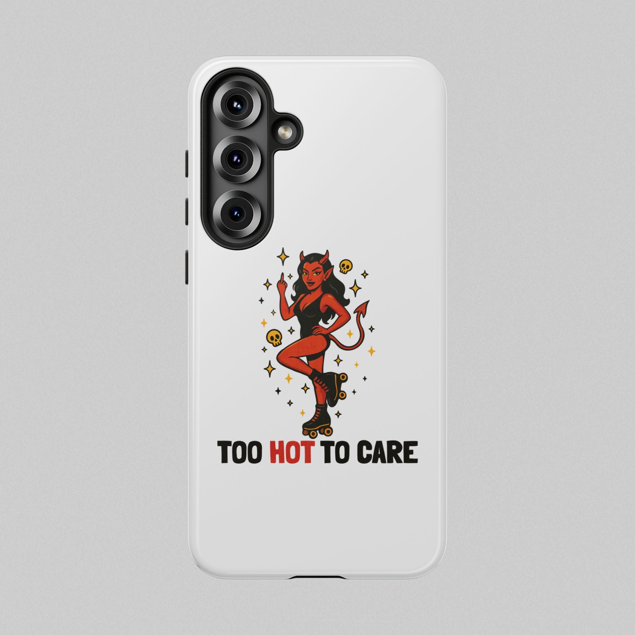 Too Hot to Care! Phone Case