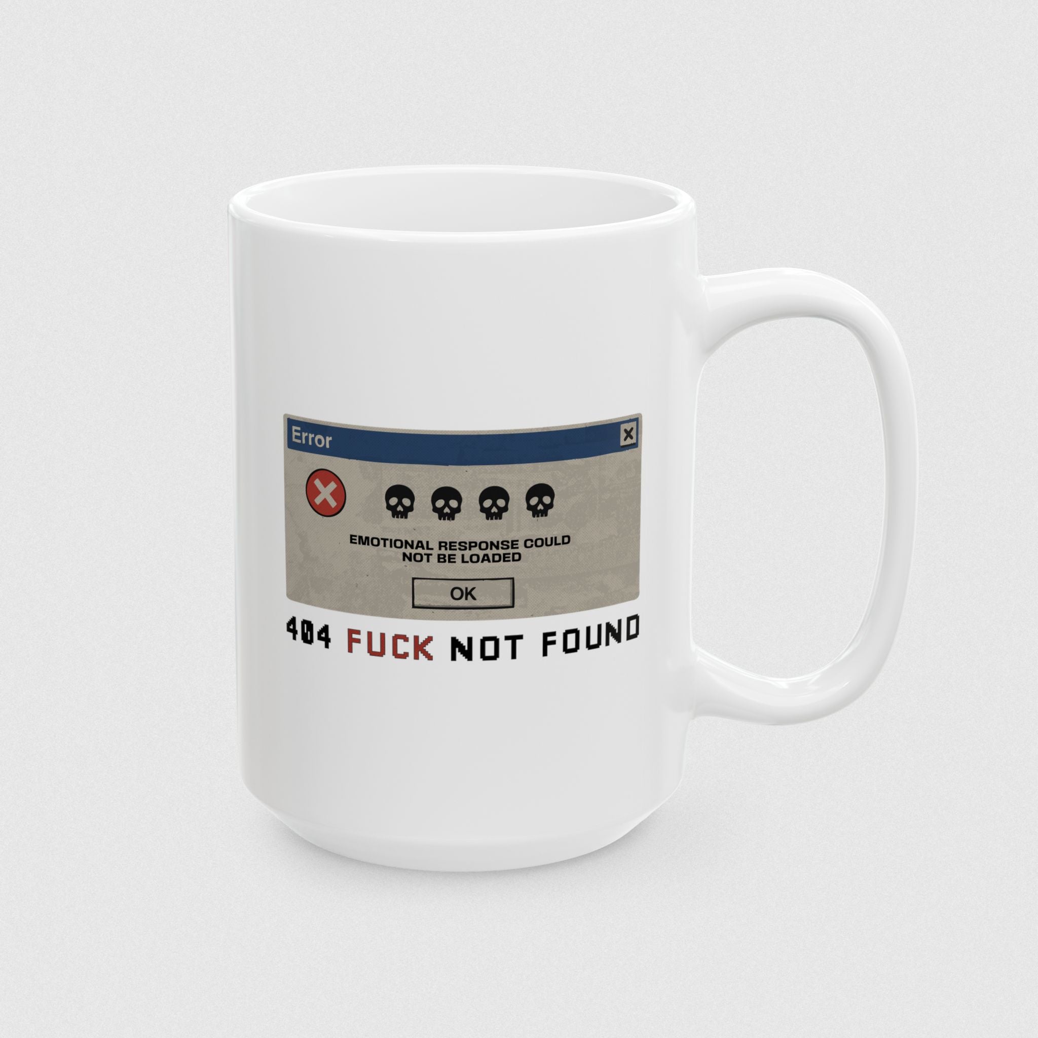 404 Fuck Not Found! Mug