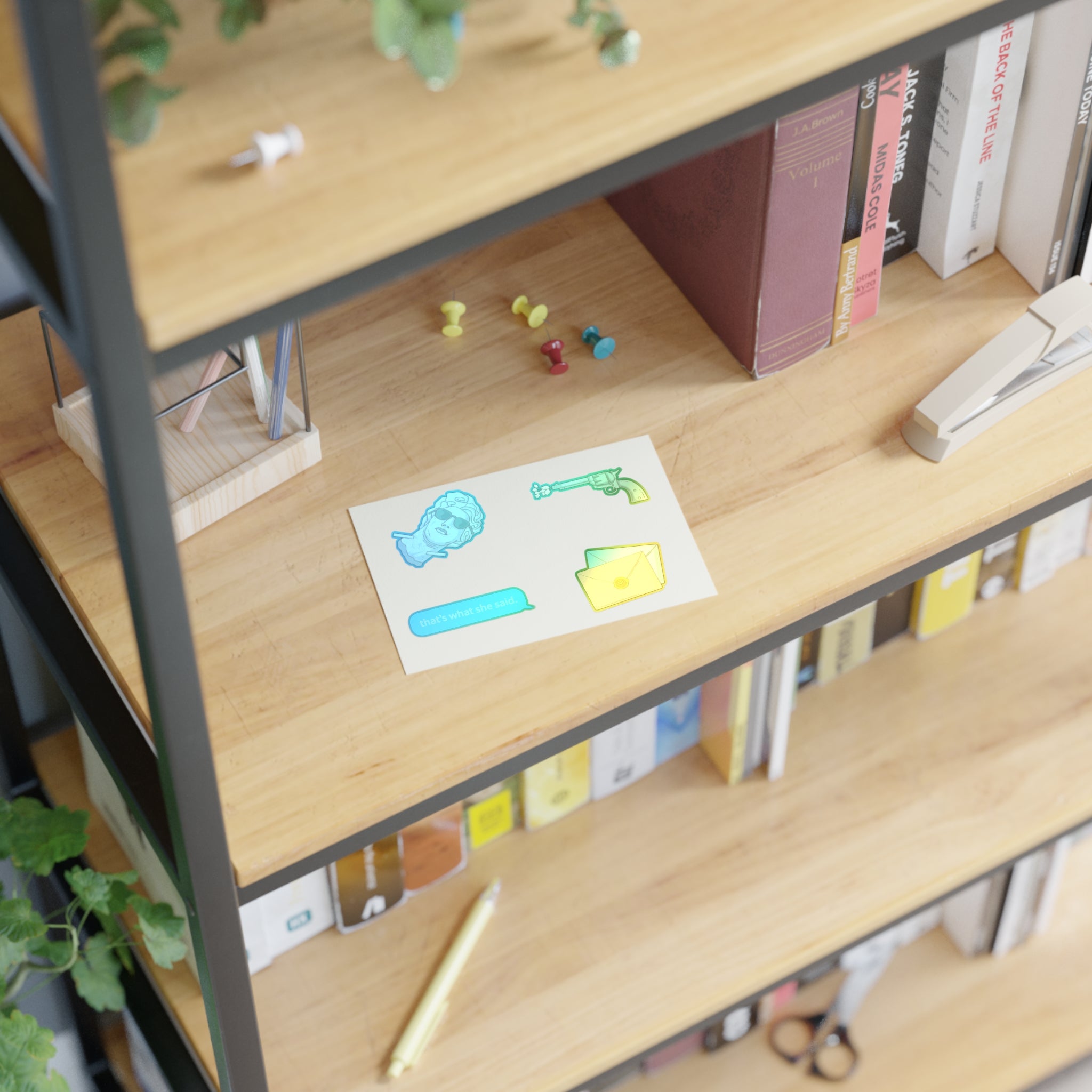 Retro Pop Sticker Set