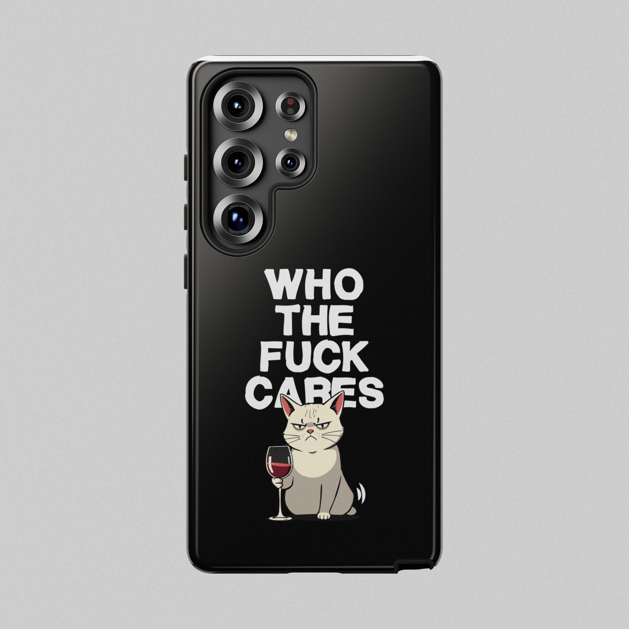 Who the Fuck Cares! Phone Case