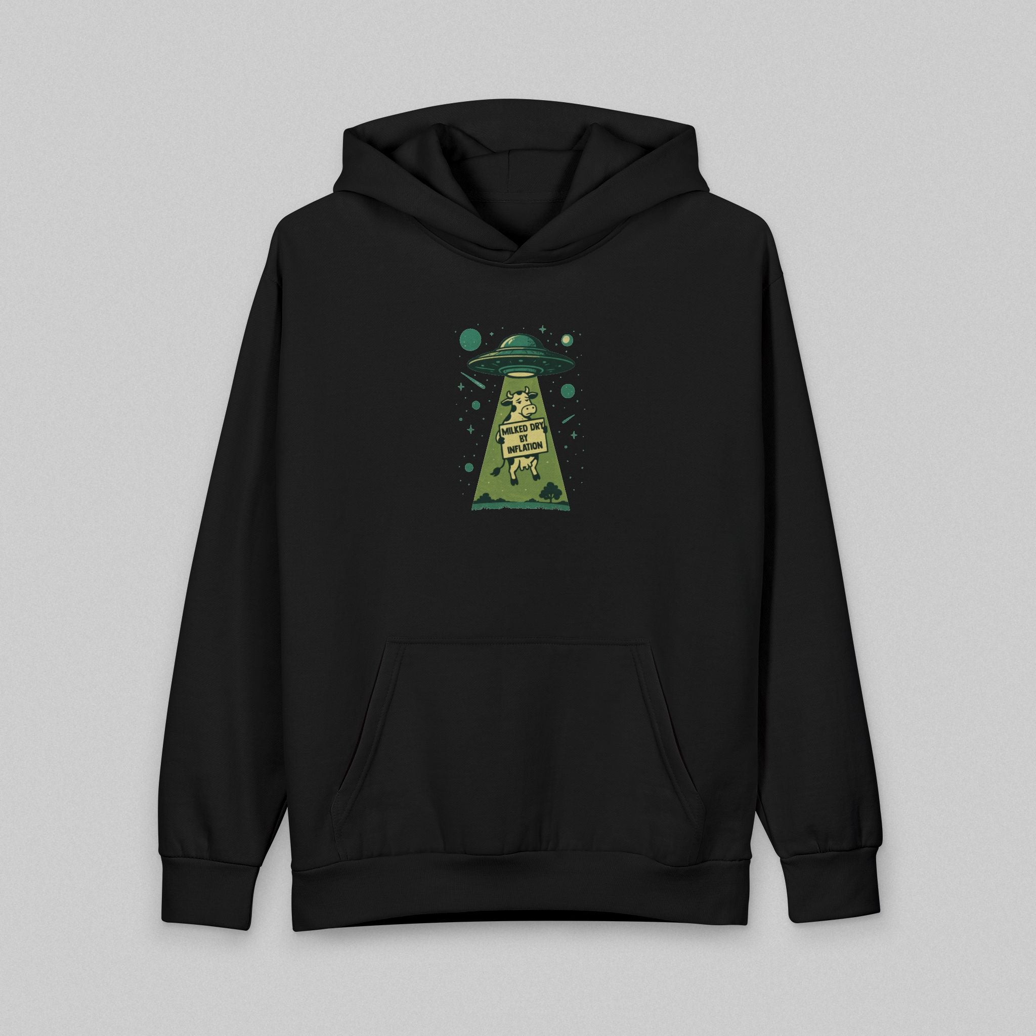 Milked Dry By Inflation! Hoodie