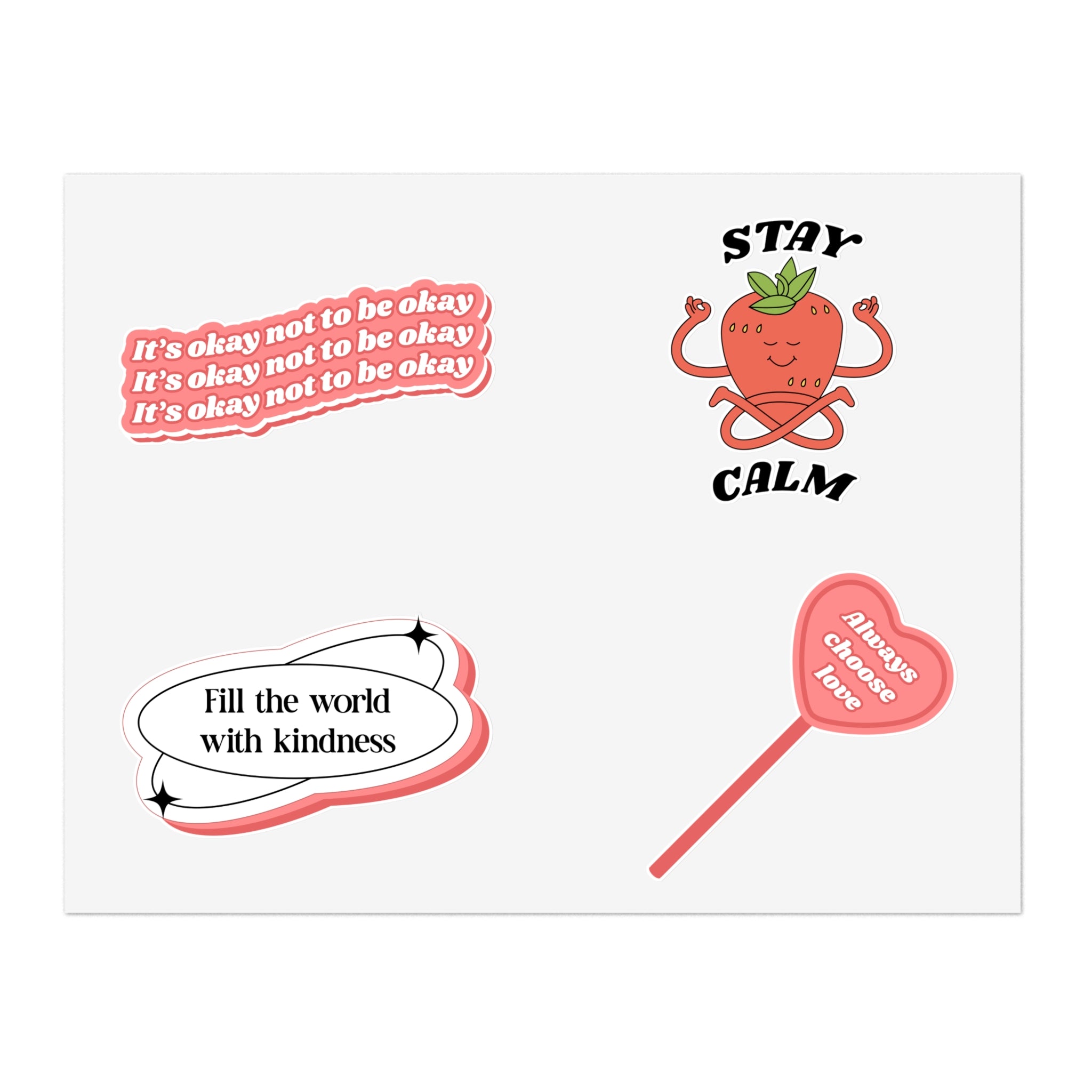Kindness Is Cool Sticker Bundle