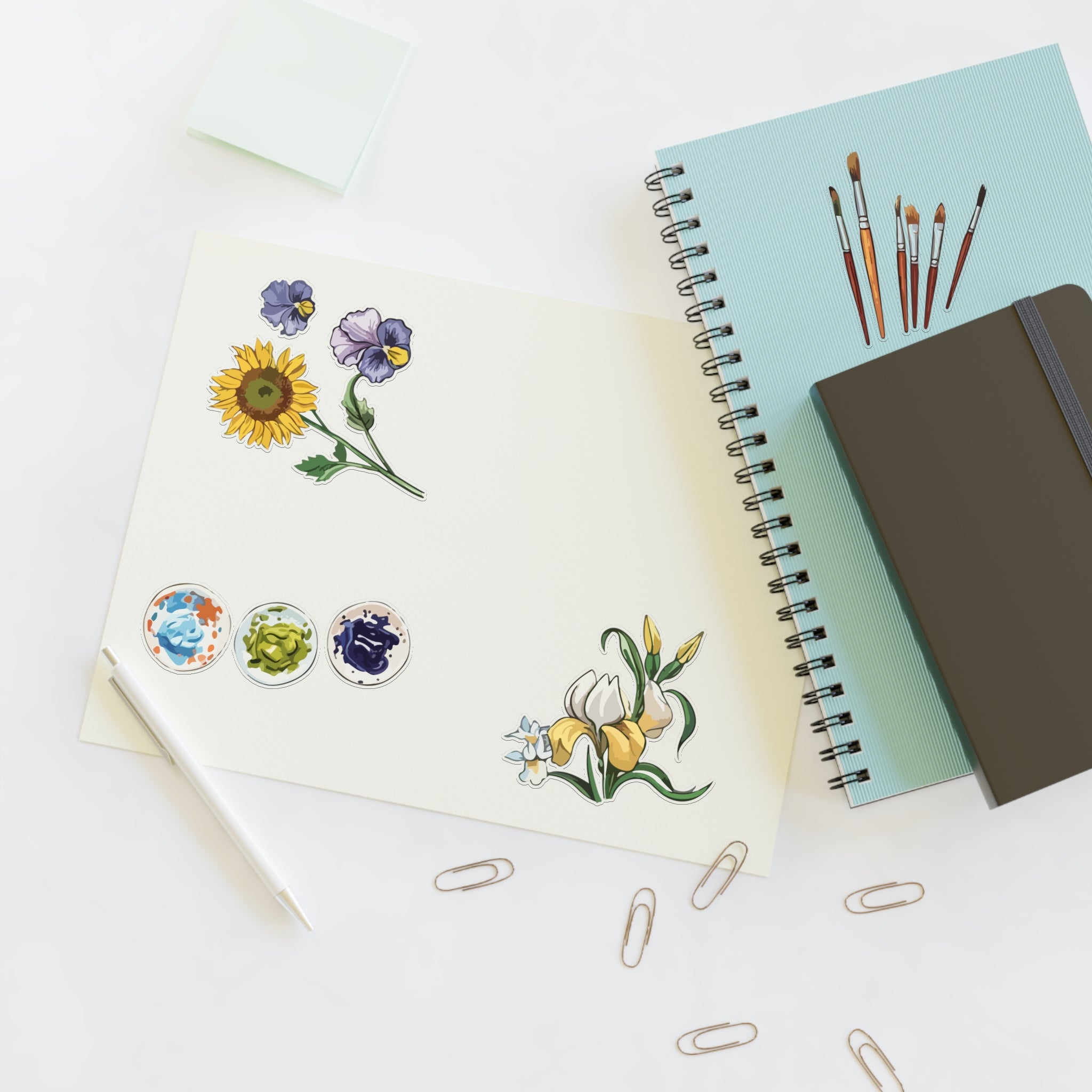 Art Vibes Sticker Sheet