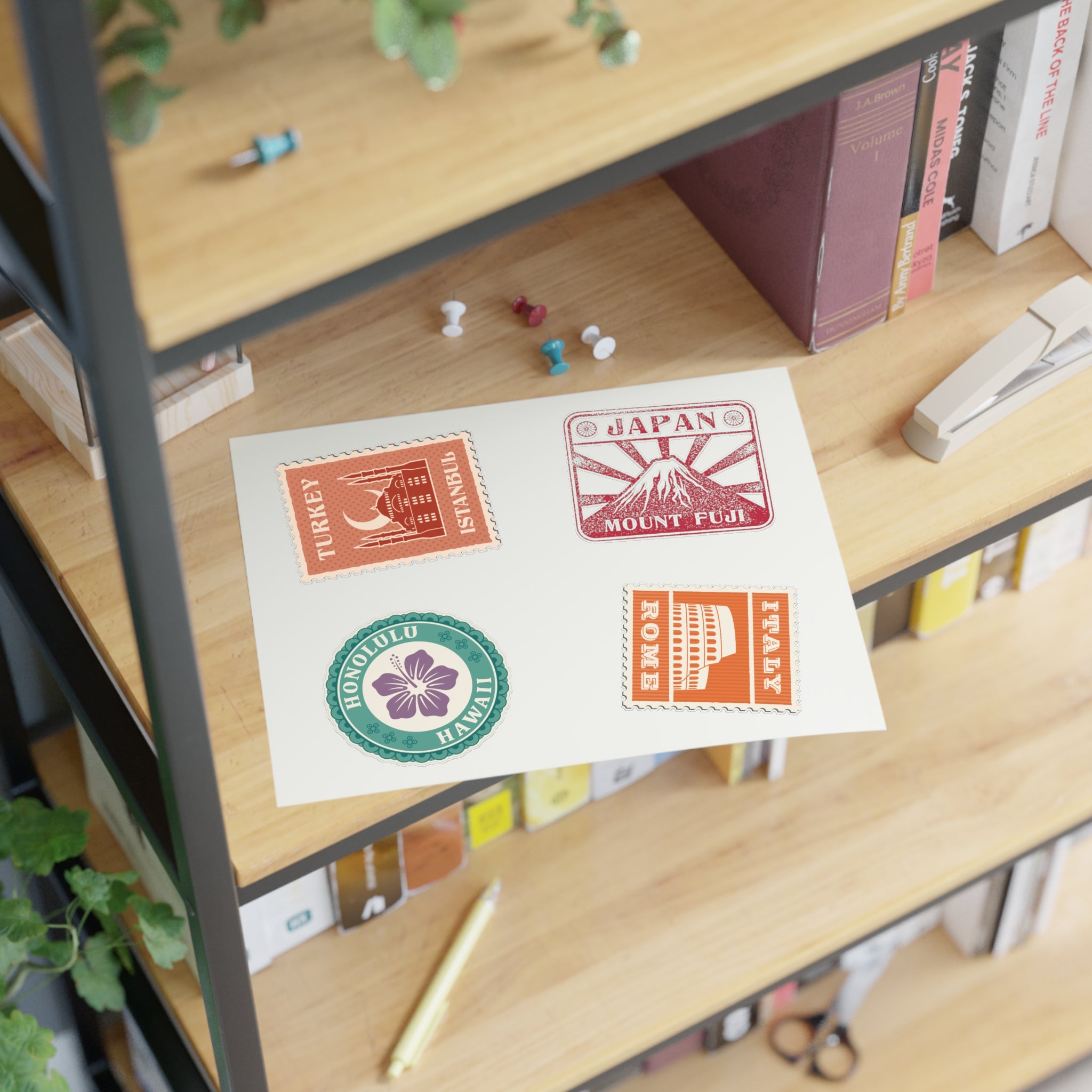 Around The World! Sticker Pack