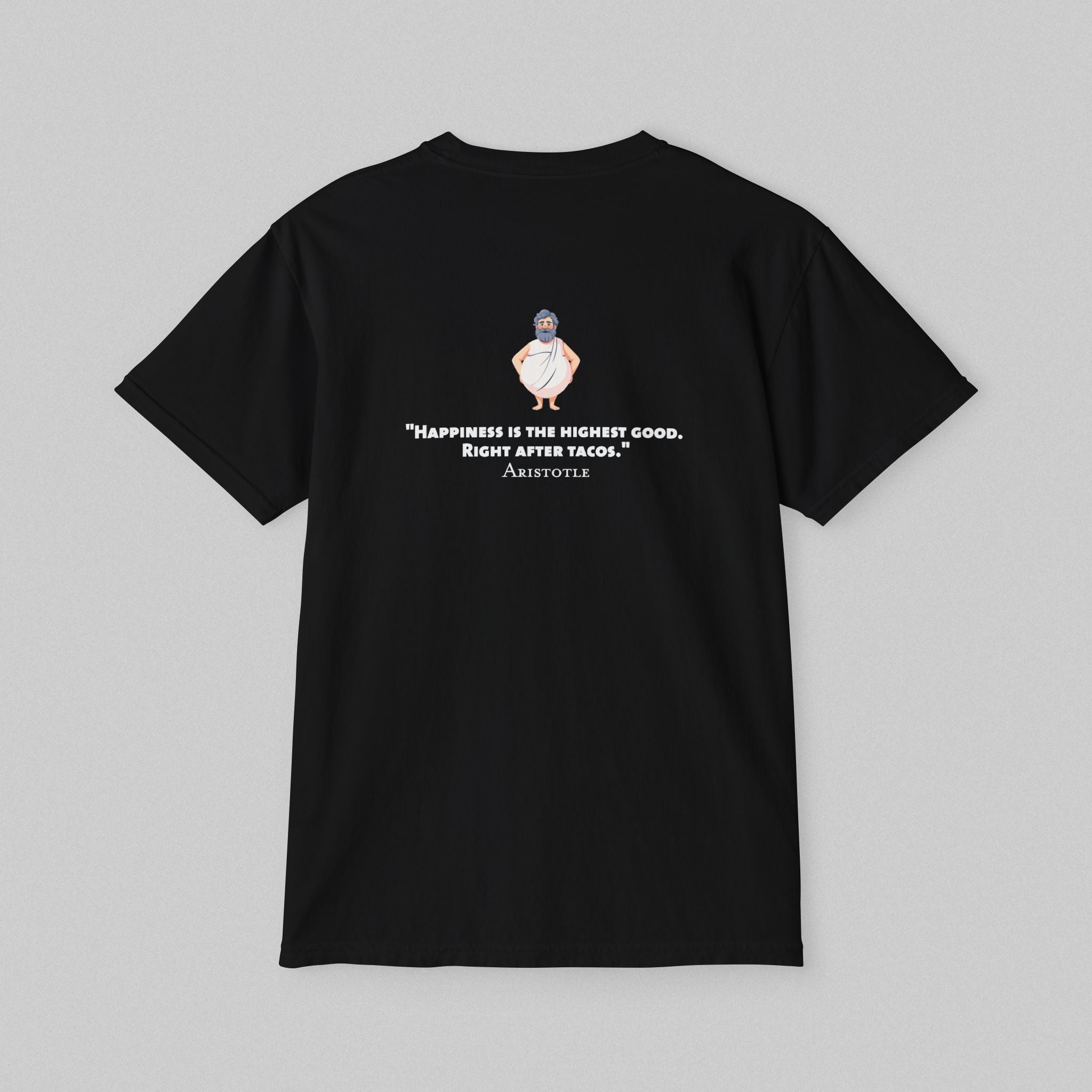 Happiness - Aristotle Women’s Pocket T-Shirt