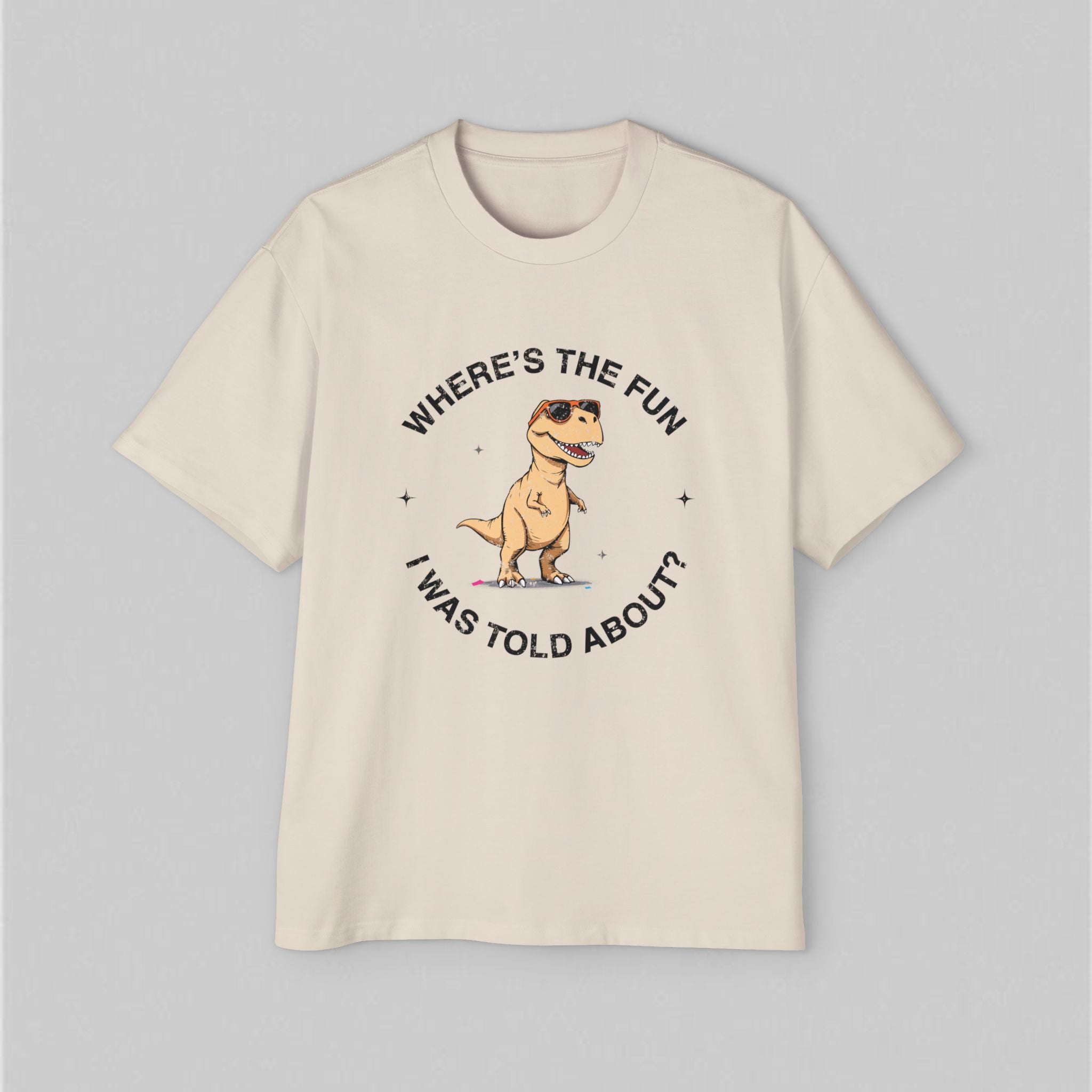 Where's the Fun! Women's Oversized T-Shirt
