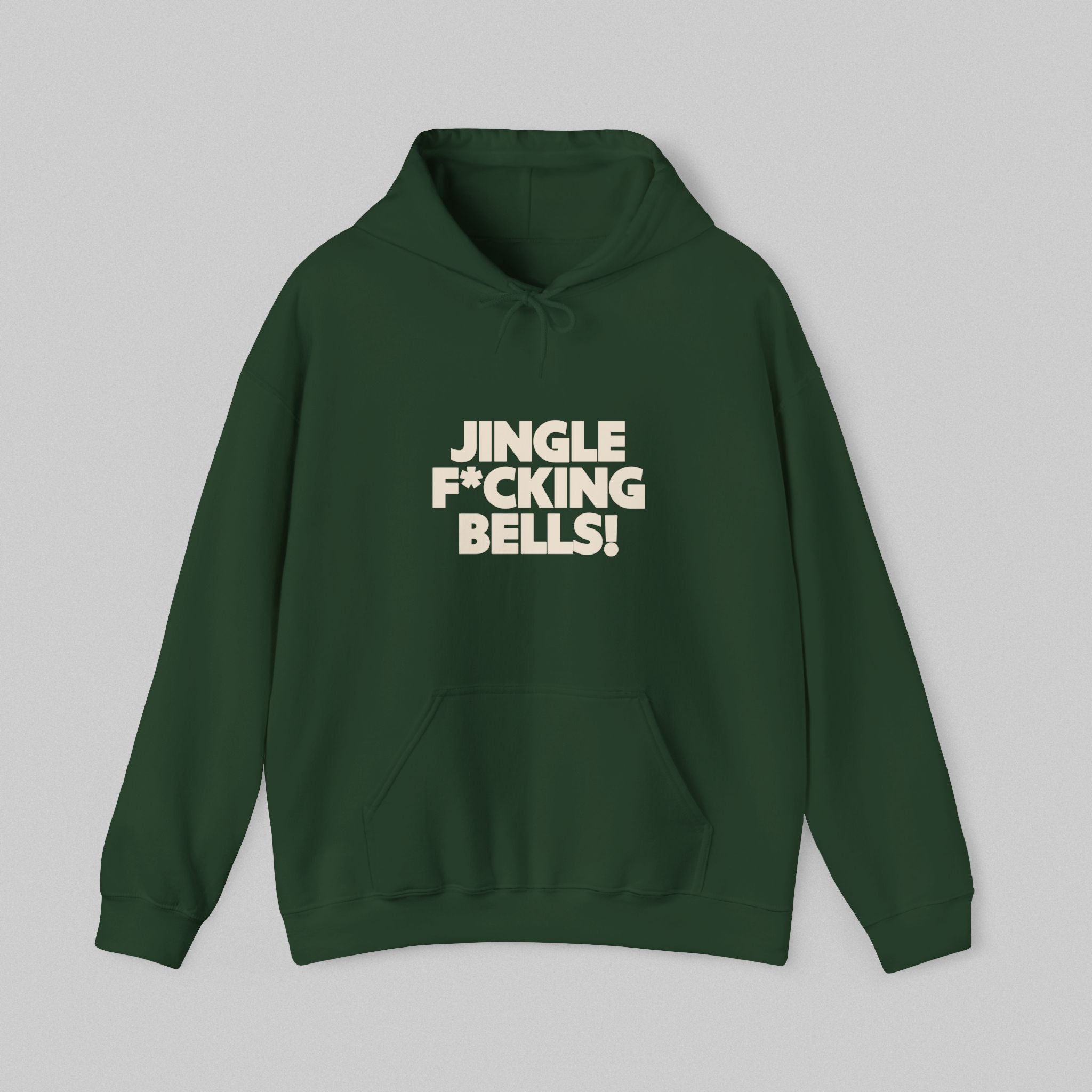 Jingle F*cking Bells Santa Men’s Hoodie