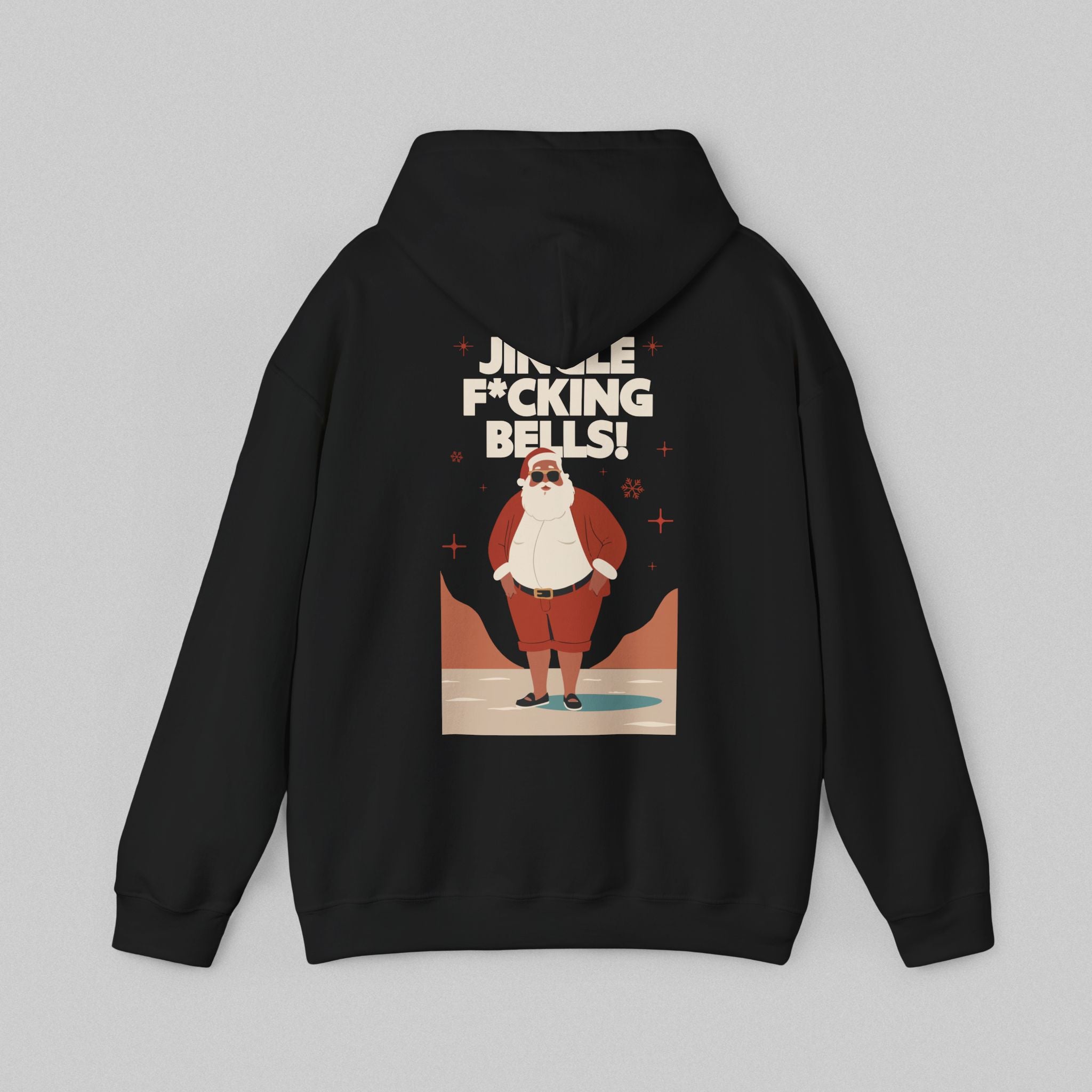 Jingle F*cking Bells Santa Men’s Hoodie
