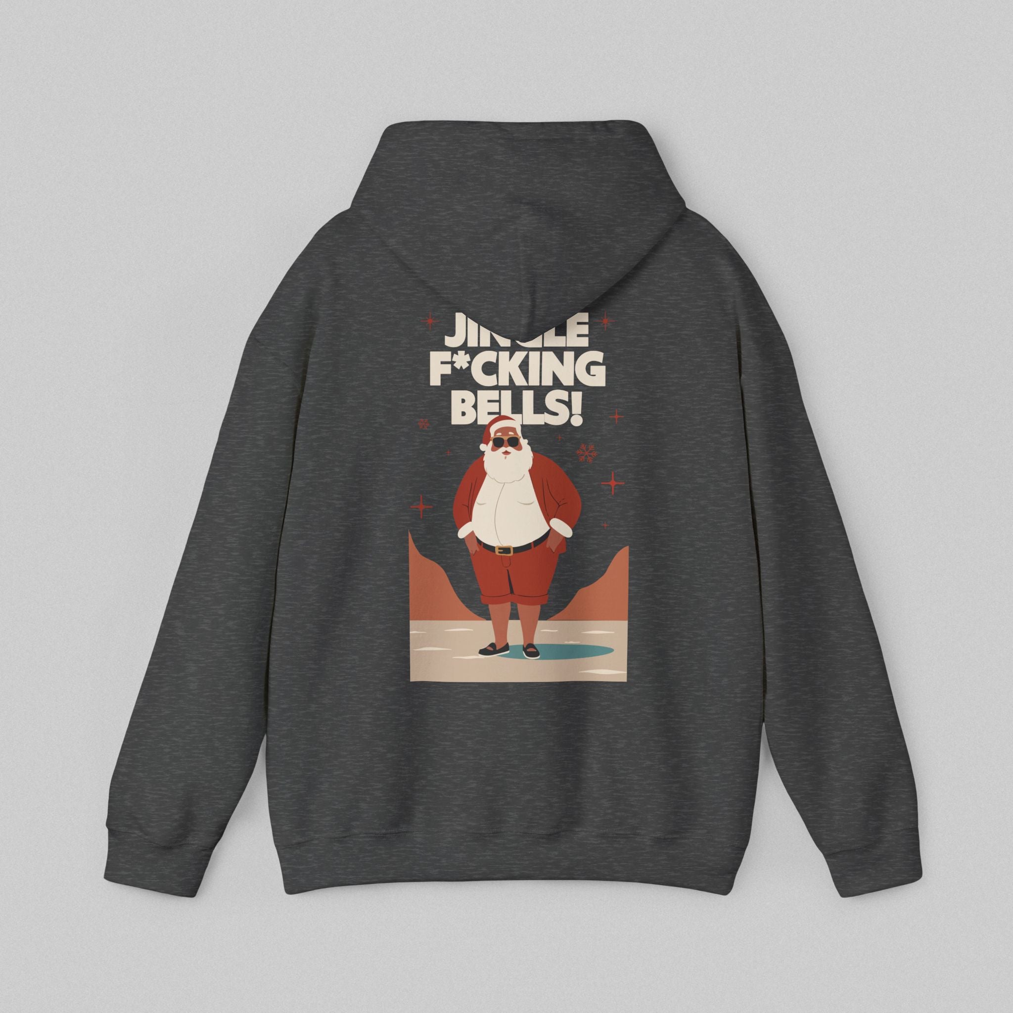 Jingle F*cking Bells Santa Men’s Hoodie