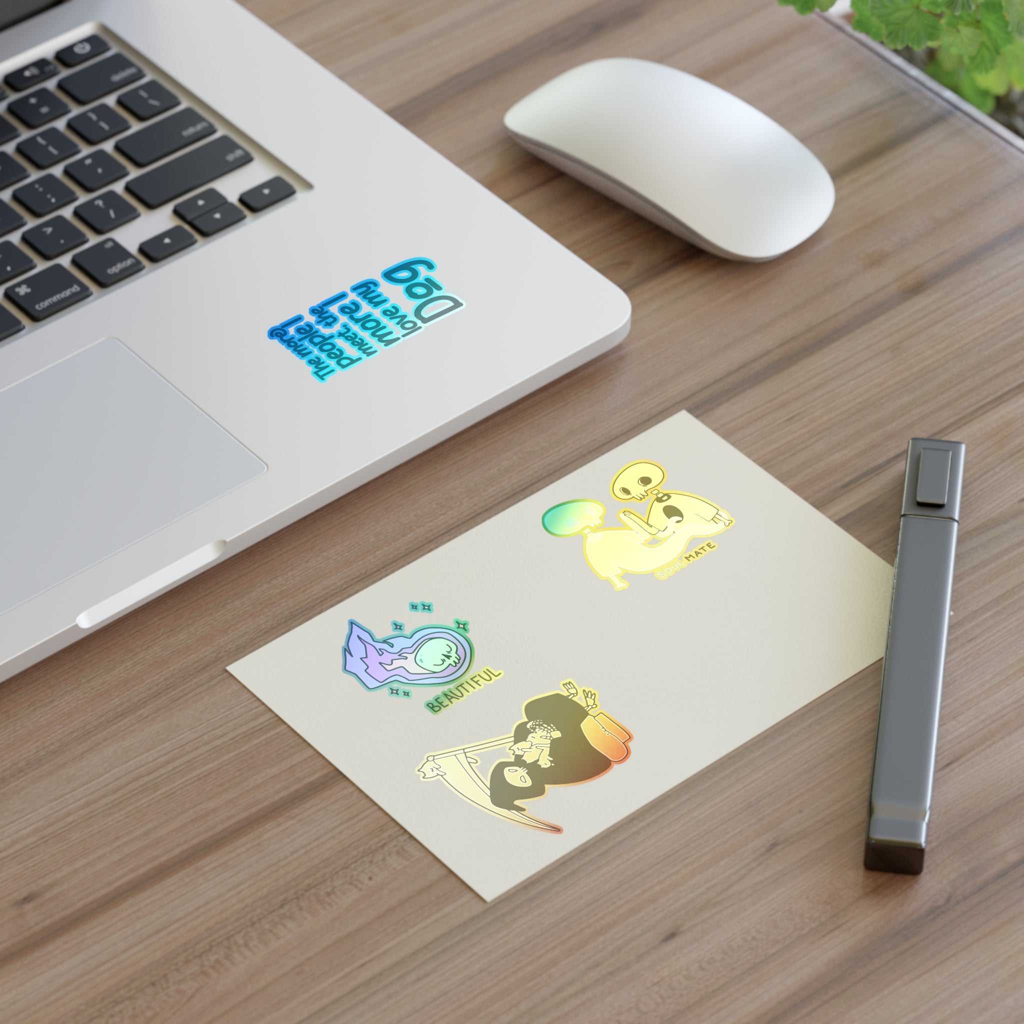 Skull Vibes Only! Sticker Set