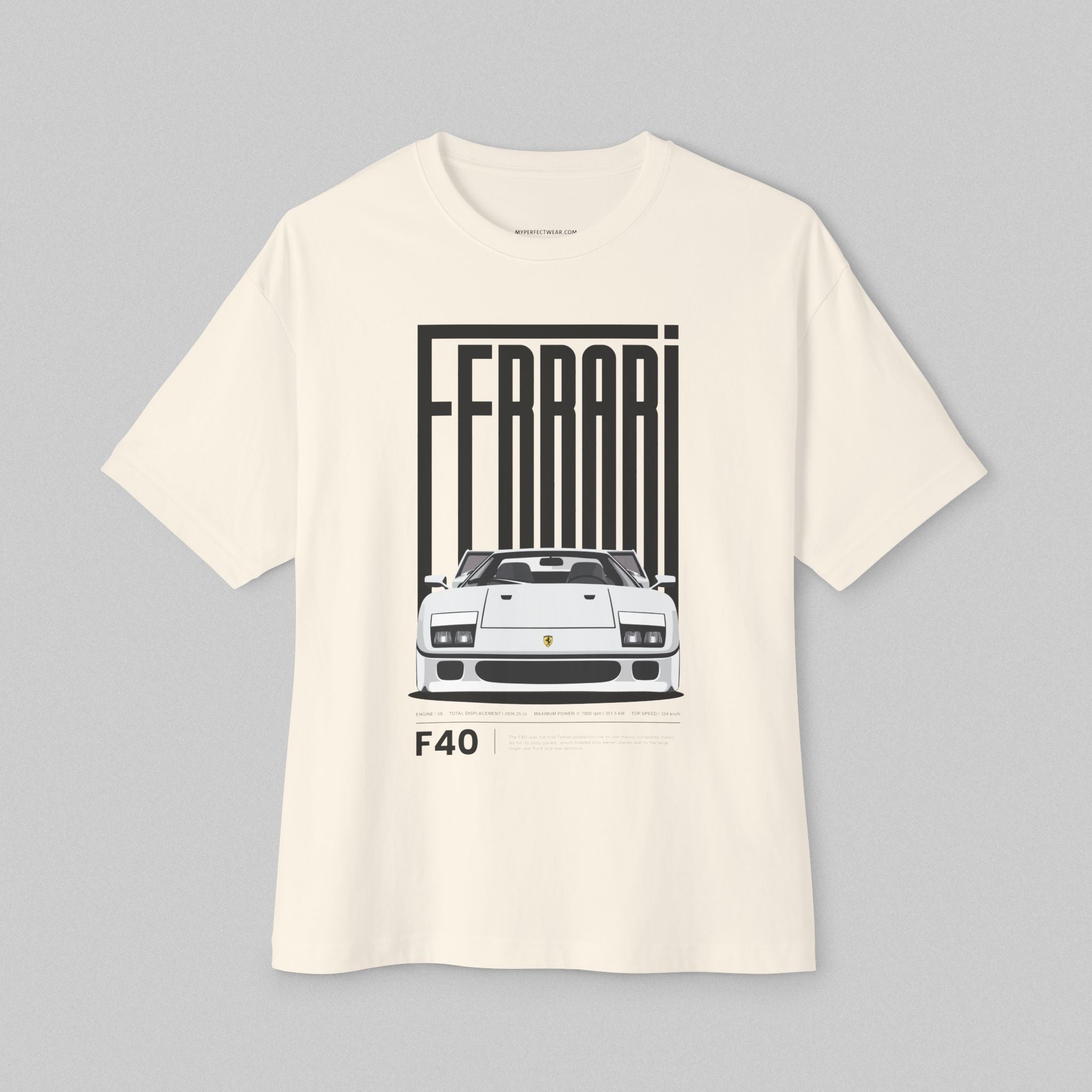 Ferrari Men's Oversized T-Shirt