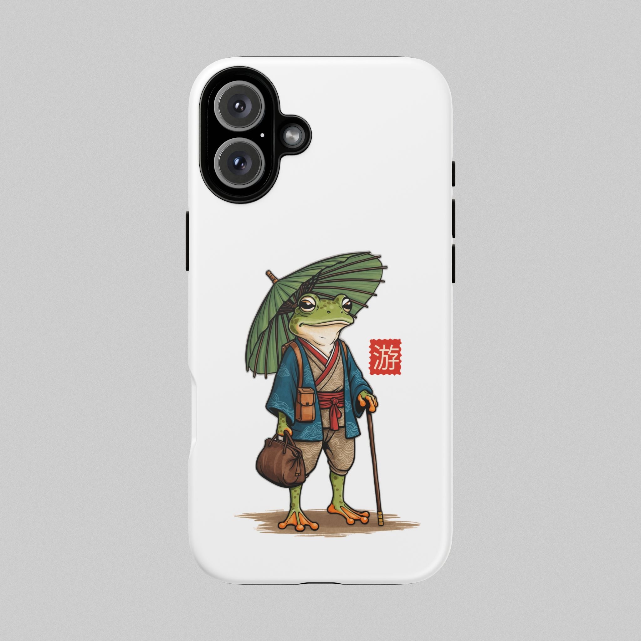 Traveling Frog! Phone Case