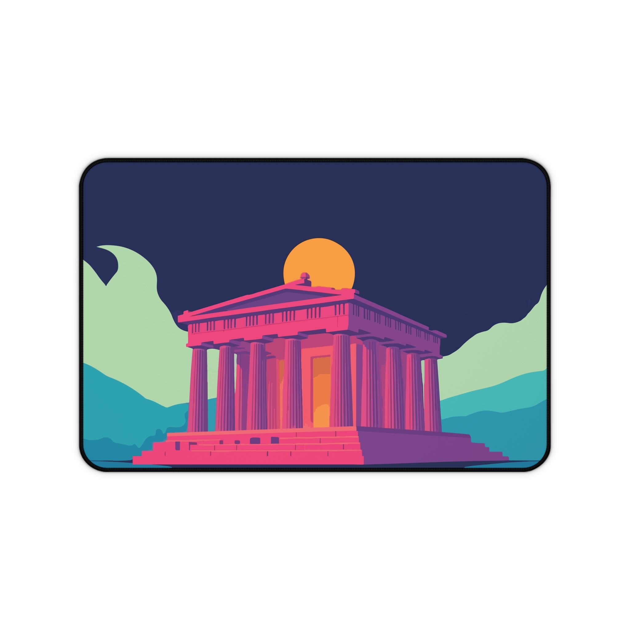Temple of Poseidon Desk Mat