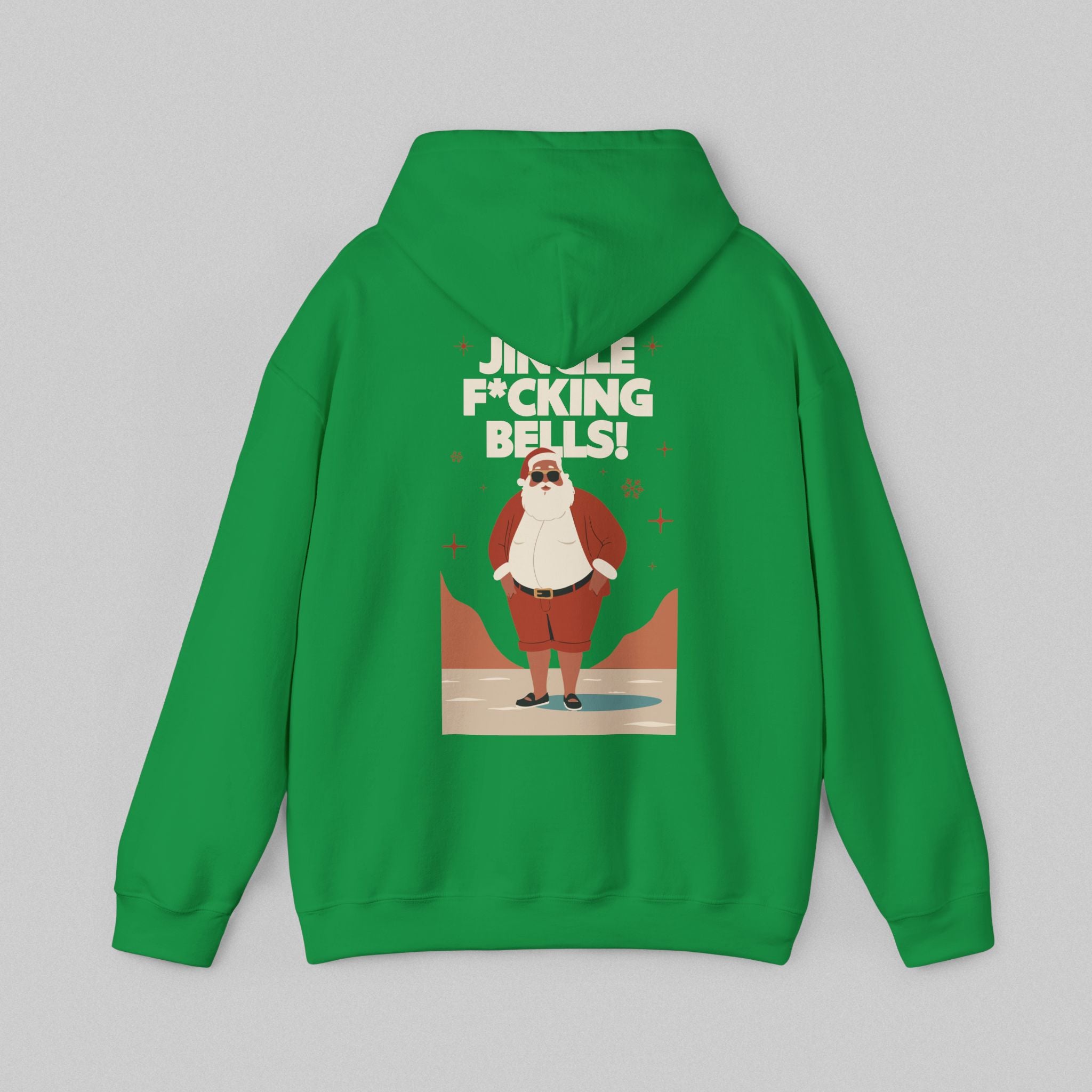 Jingle F*cking Bells Santa Men’s Hoodie