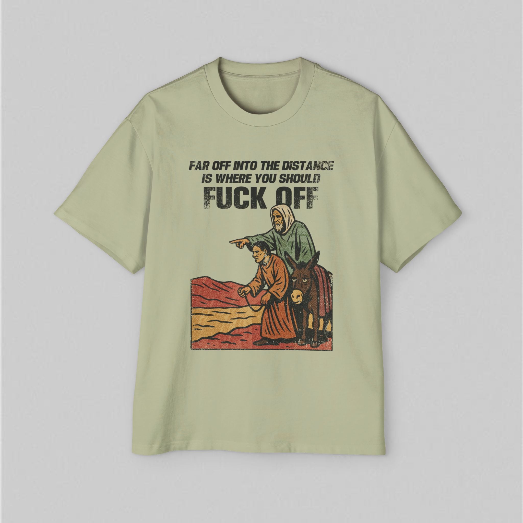 Far off into the Distance! Women’s Oversized T-Shirt