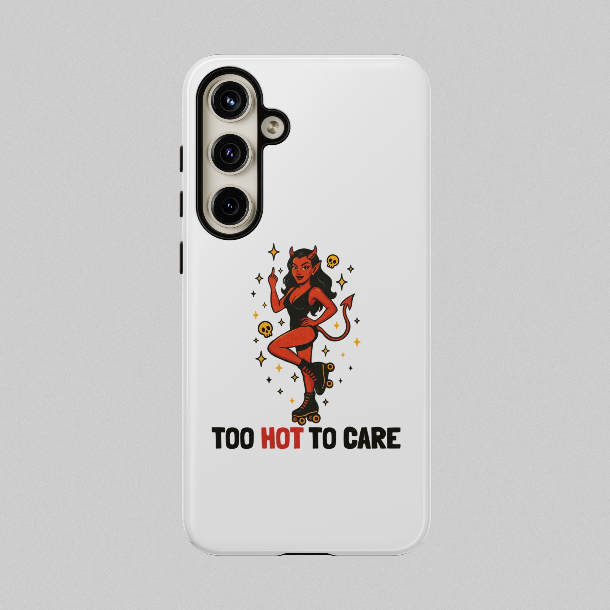 Too Hot to Care! Phone Case
