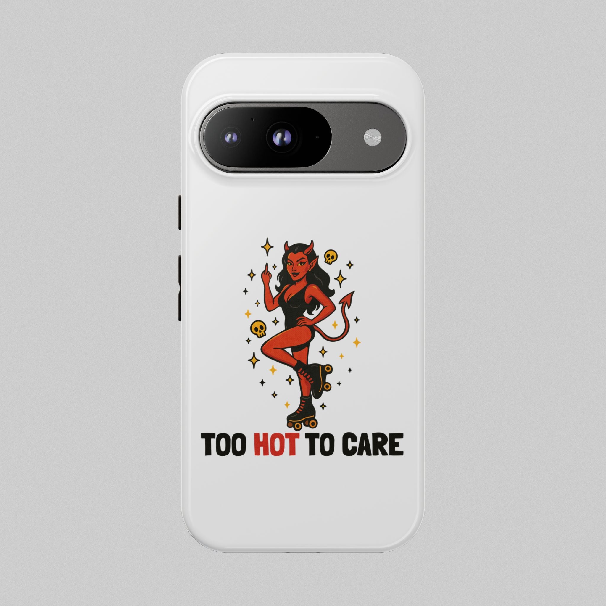 Too Hot to Care! Phone Case