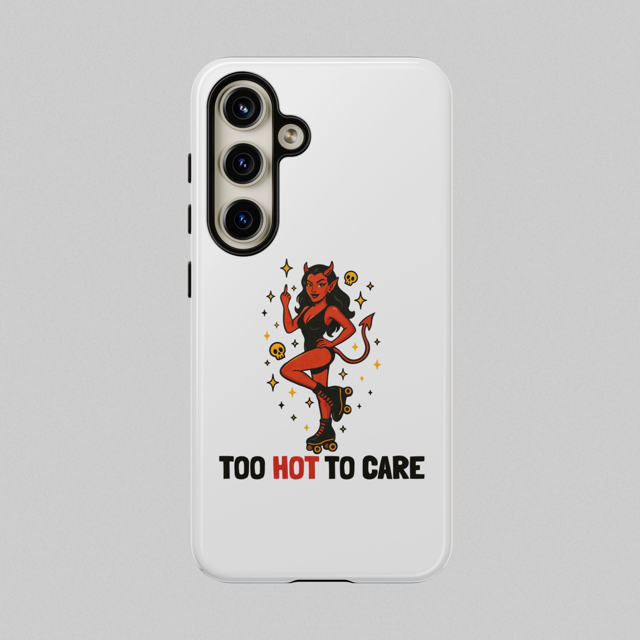 Too Hot to Care! Phone Case