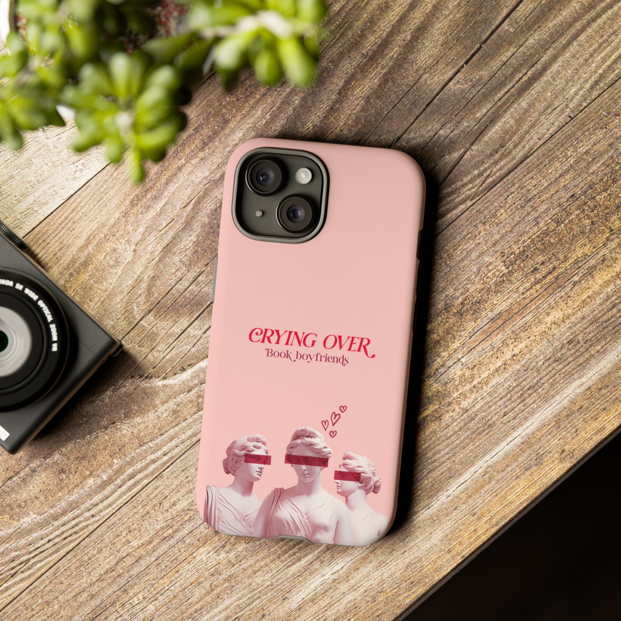 Crying Over Book Boyfriends! Phone Case