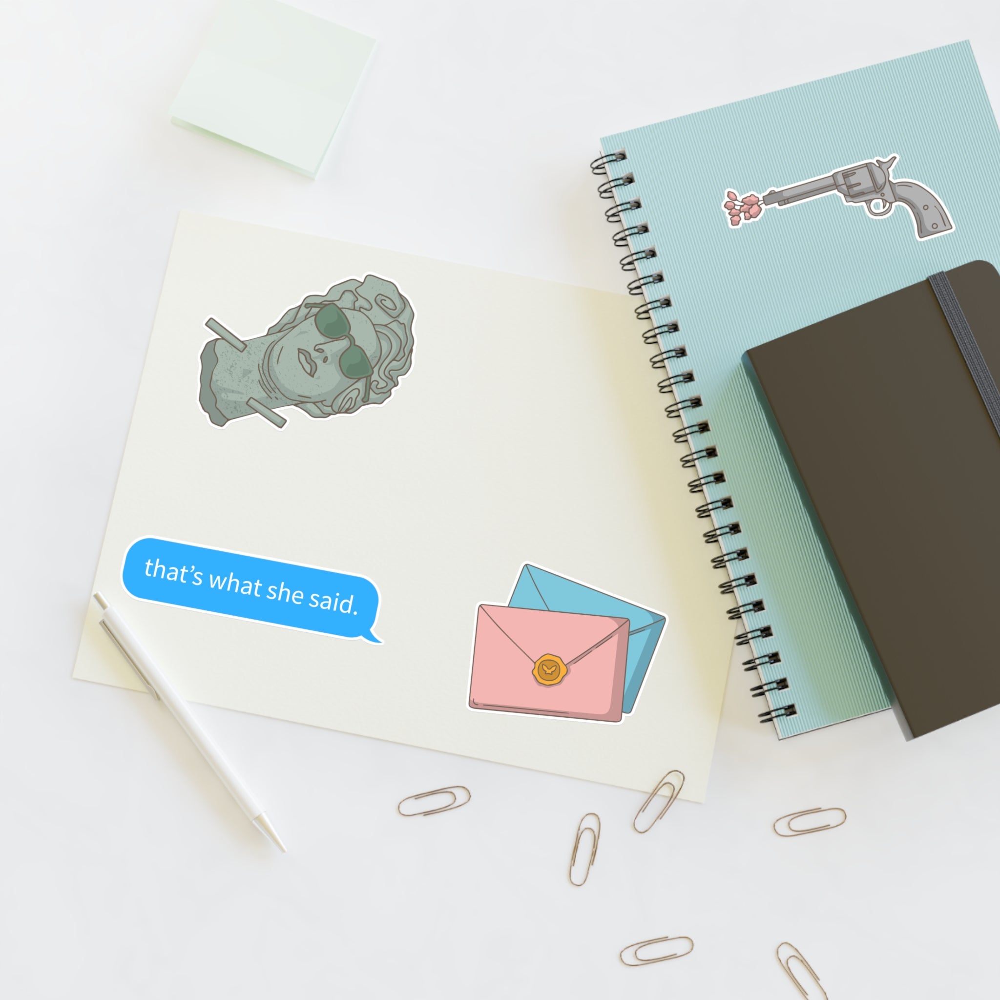 Retro Pop Sticker Set